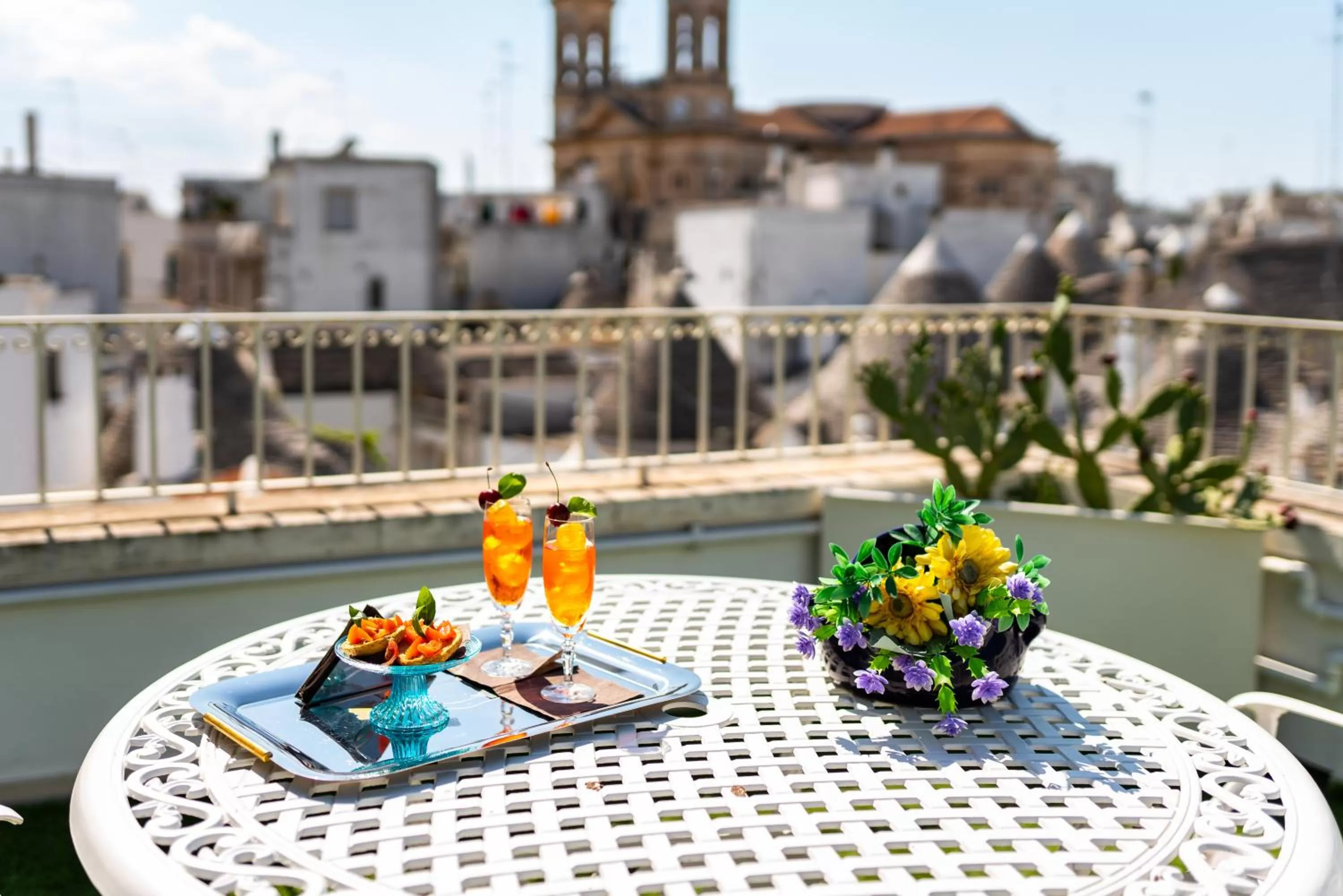 Food close-up in Palazzo Scotto