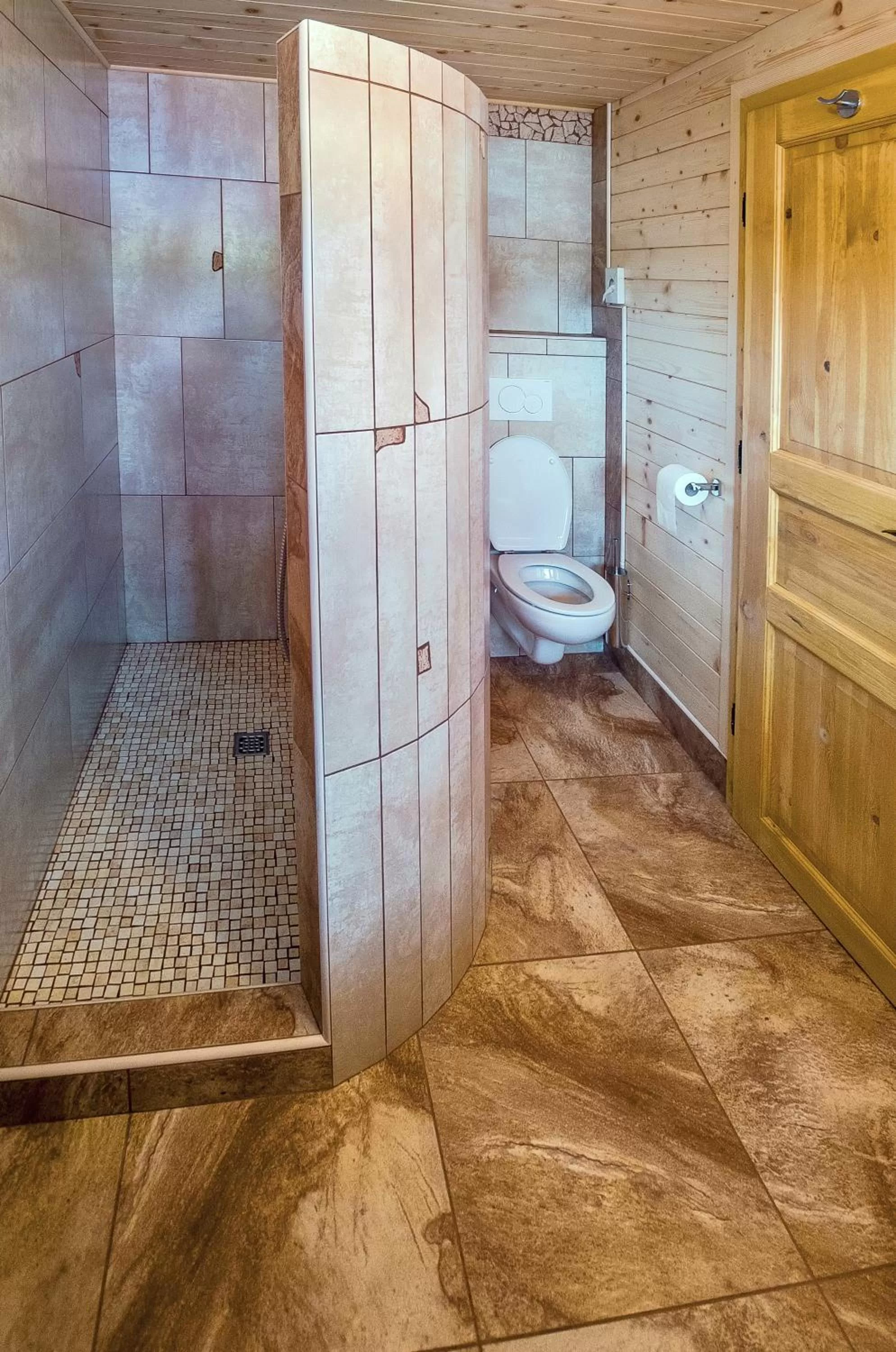 Bathroom in Penzion Berc