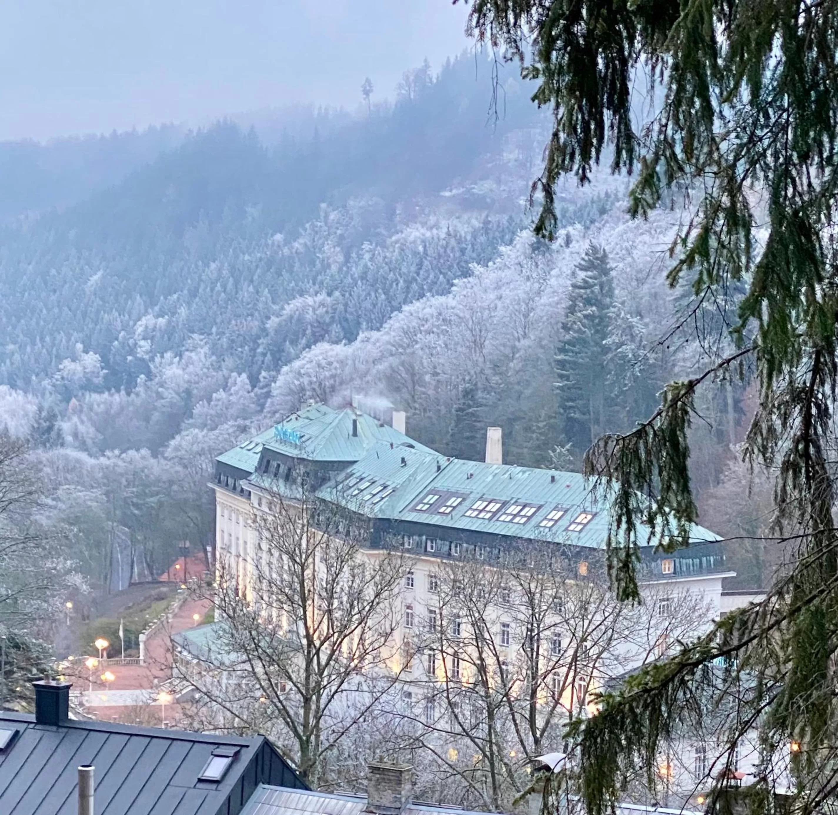 Natural landscape in Vila Jáchymov