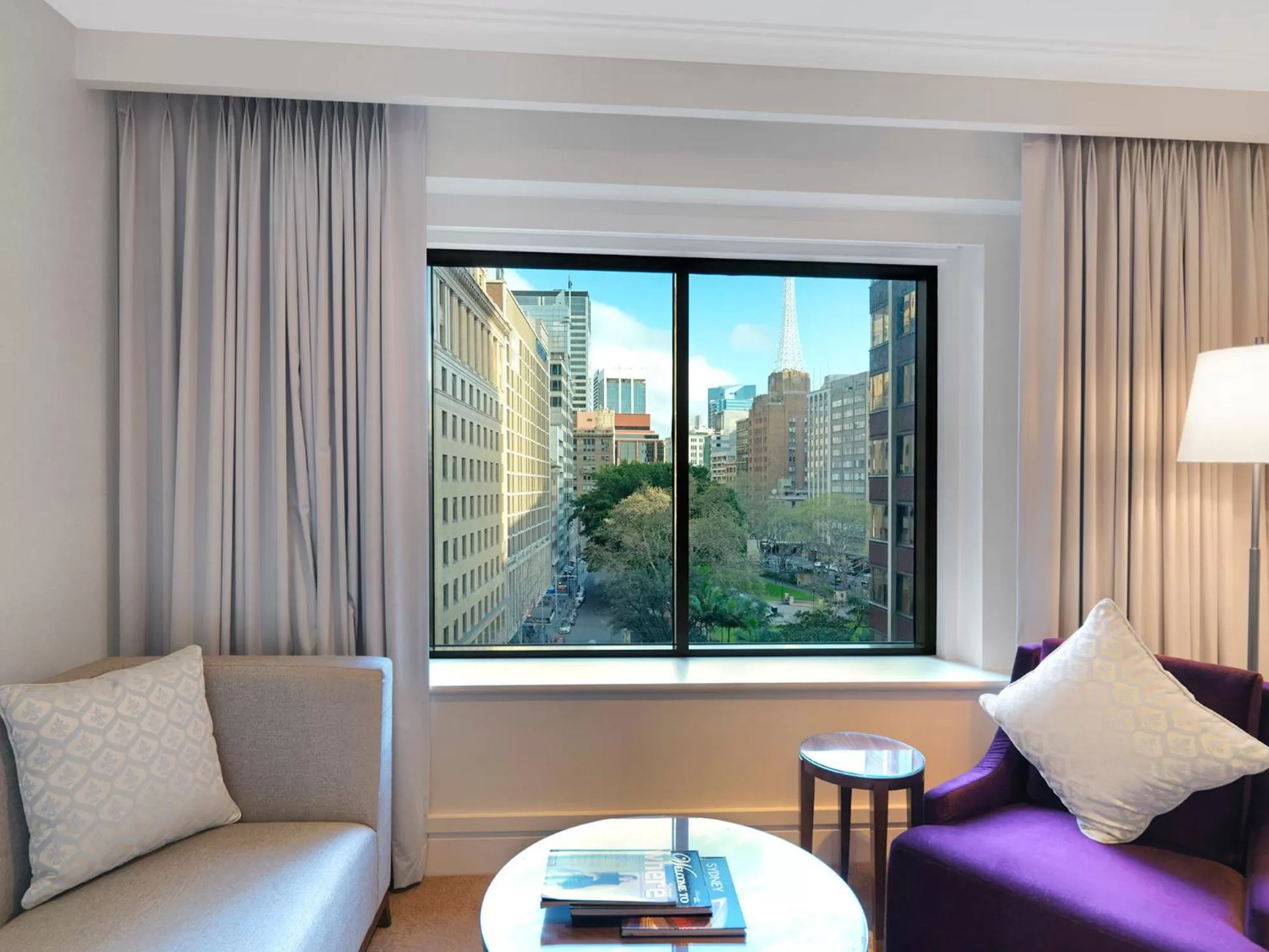 Living room in Amora Hotel Jamison Sydney