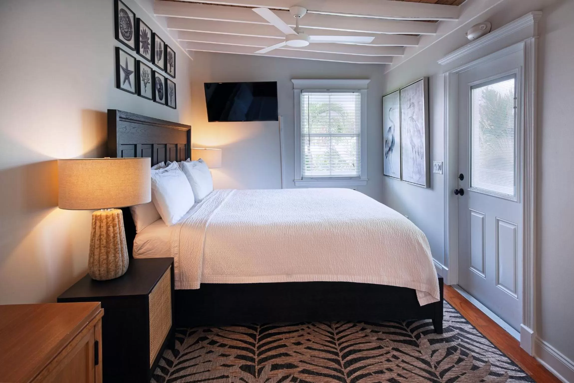 Bed in Coco Plum Inn