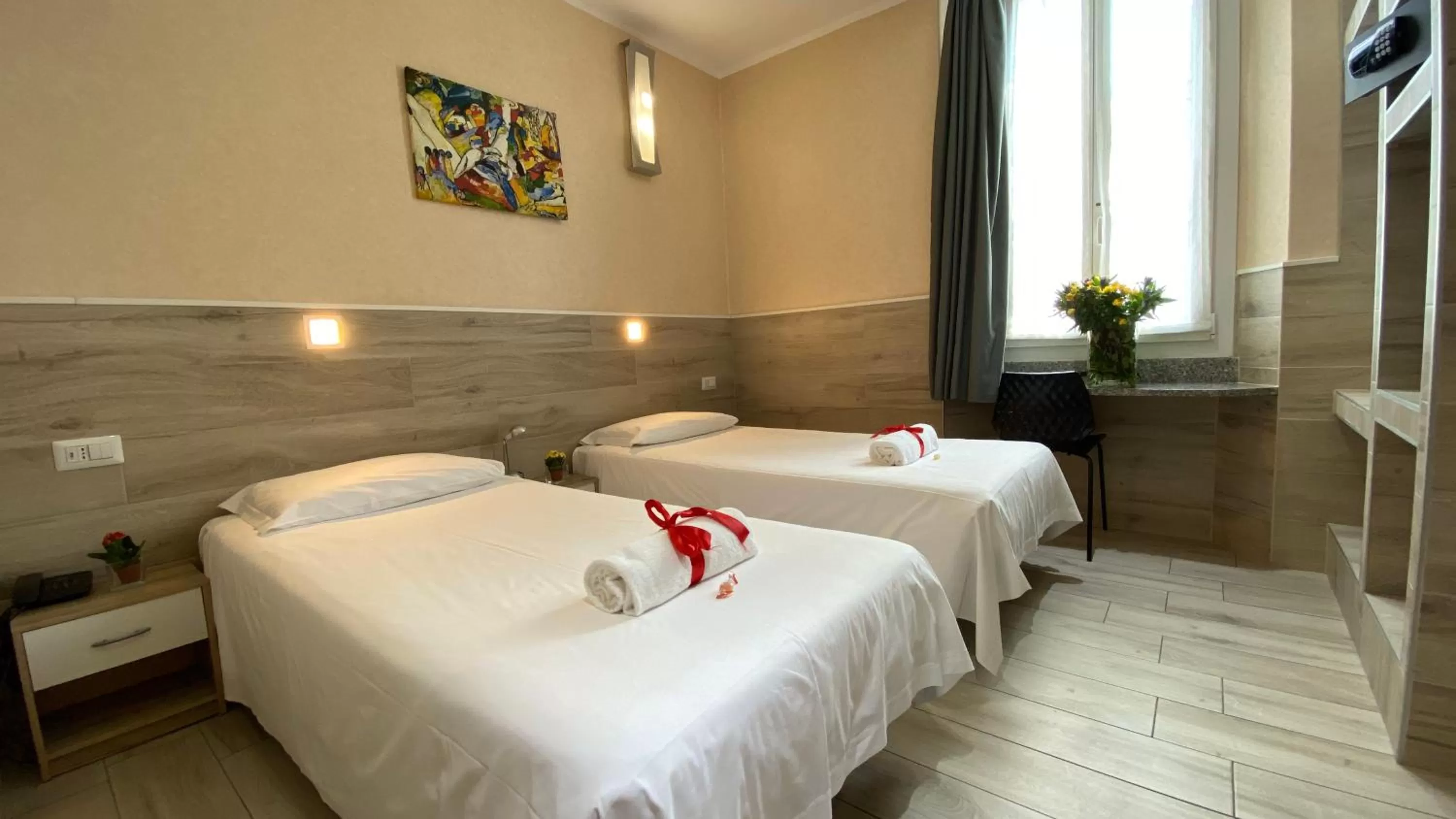 Bedroom, Bed in Eurohotel