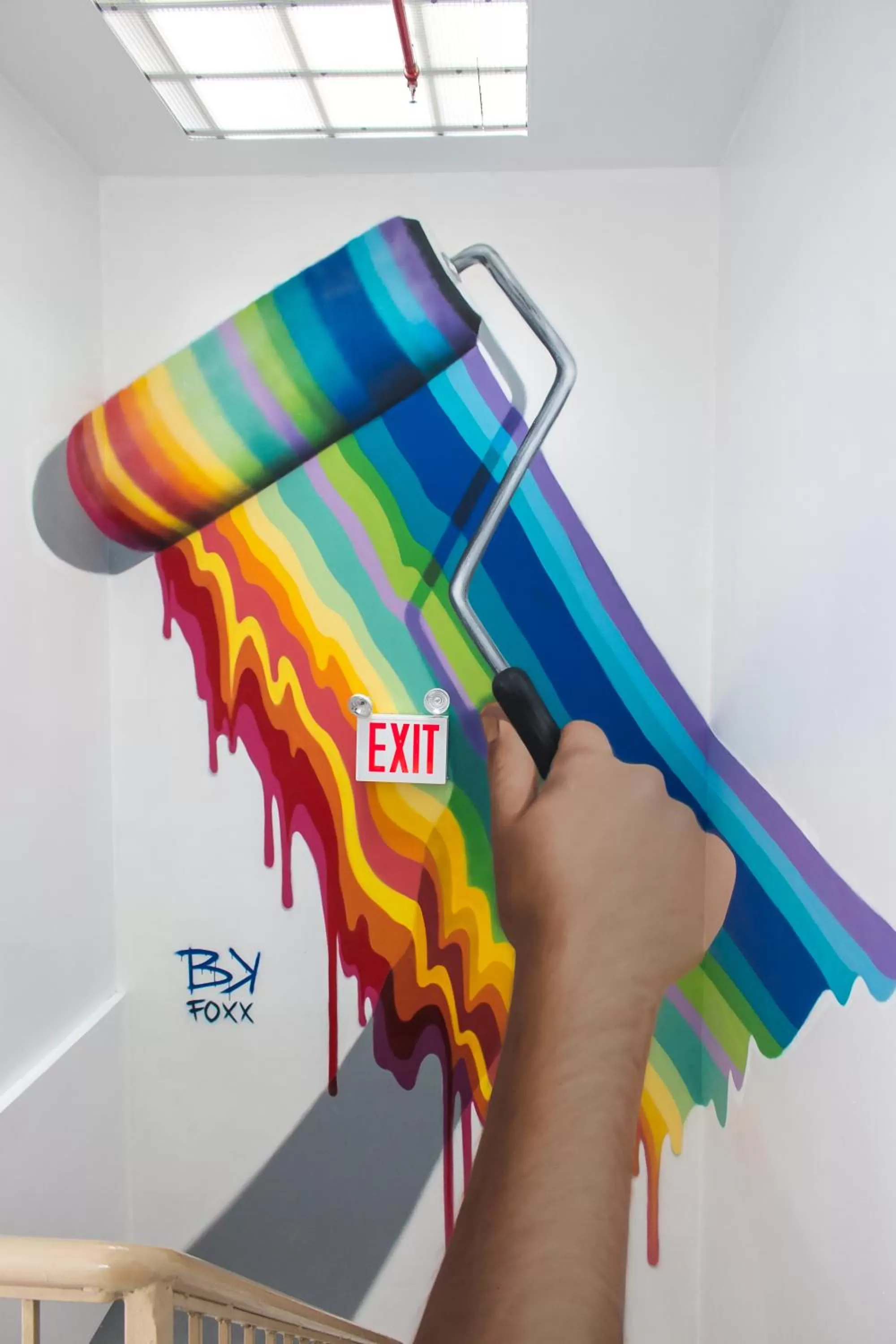 Property building in NY Moore Hostel