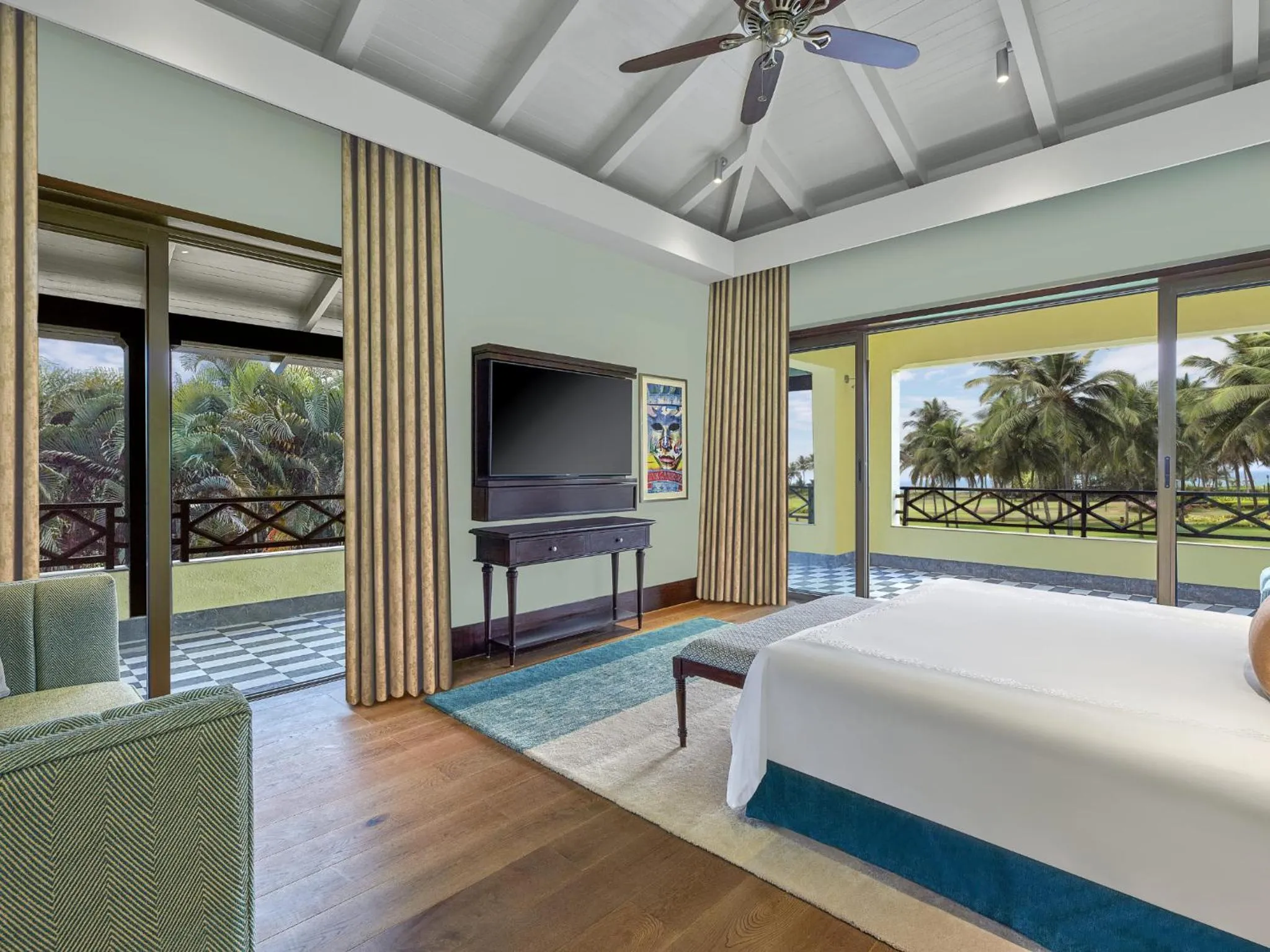One-Bedroom King Suite with Sea View in ITC Grand Goa, a Luxury Collection Resort & Spa, Goa