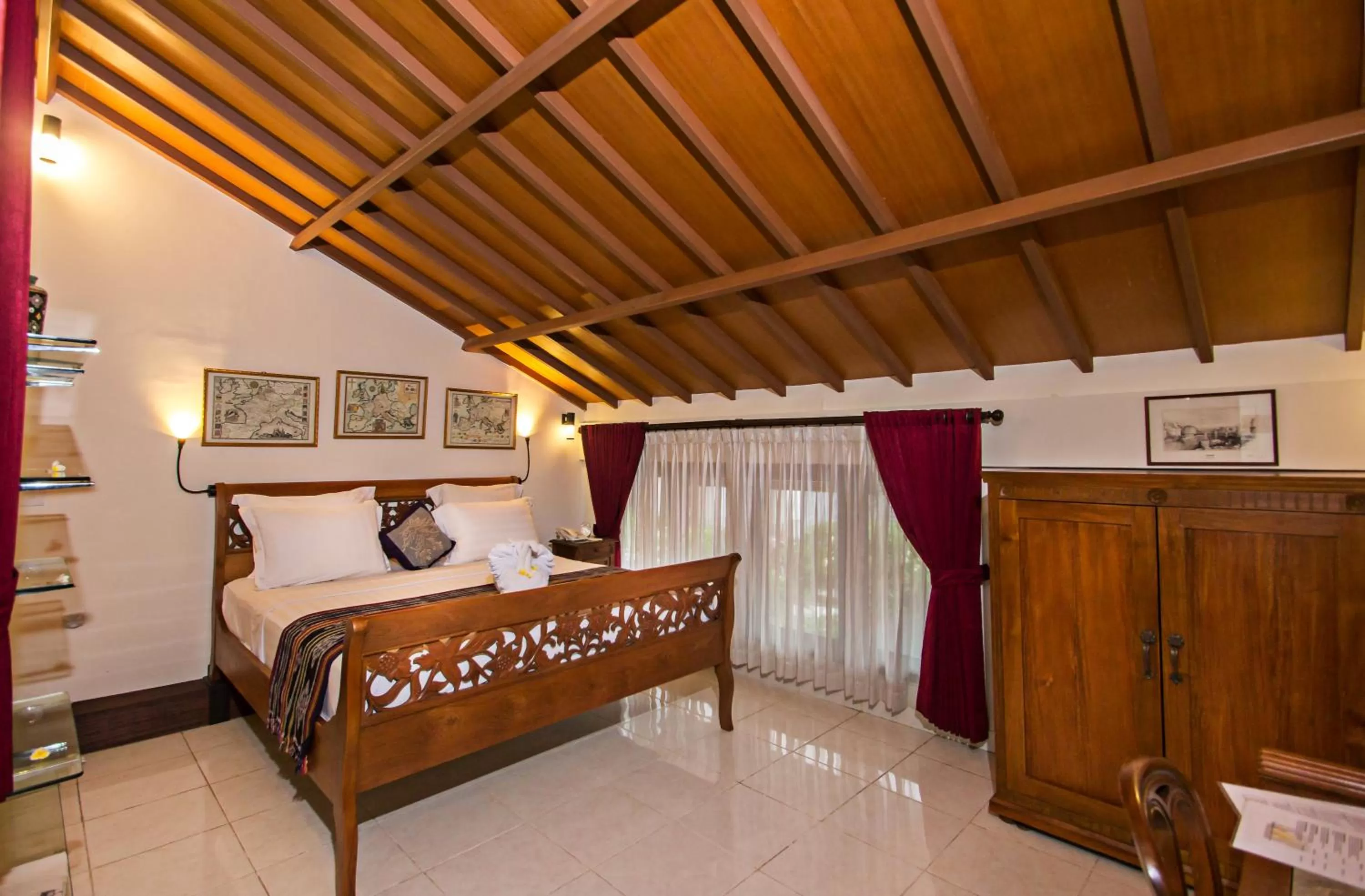 Bird's eye view, Bed in Manzelejepun Villa & Pavilion