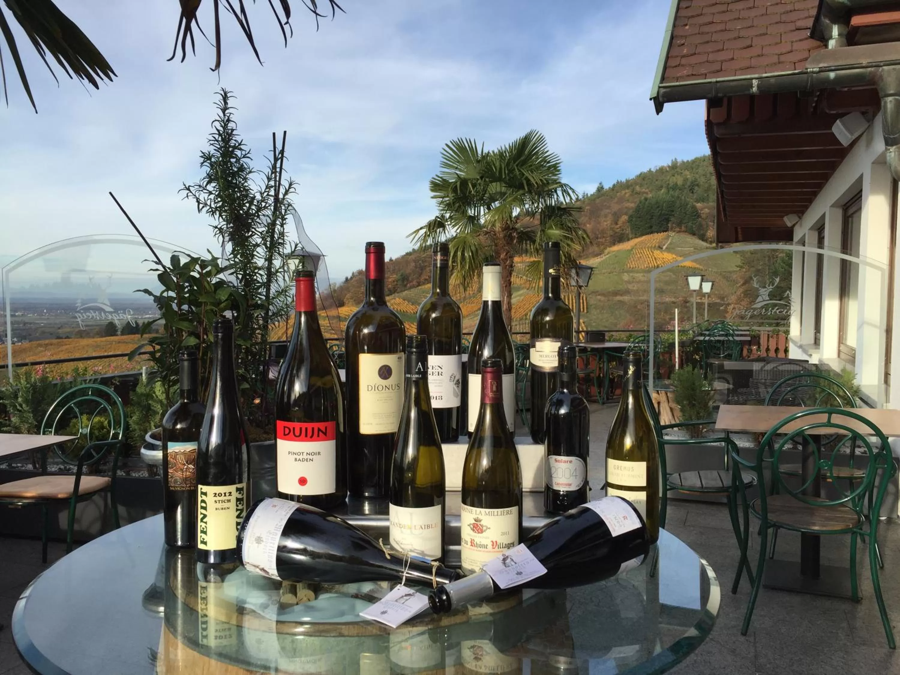 Balcony/Terrace in Hotel Restaurant Jaegersteig