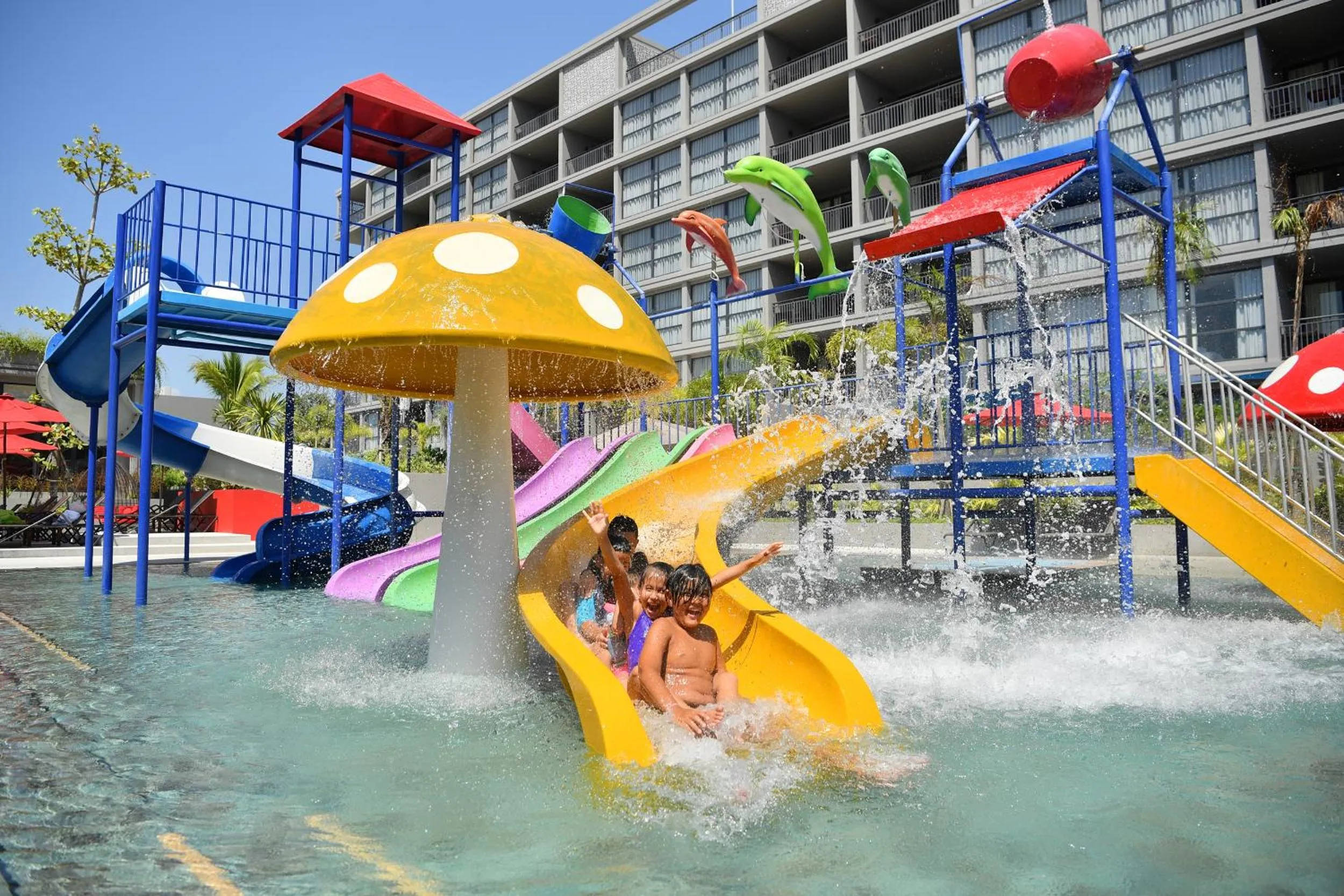 Aqua park in Anantara Vacation Club Mai Khao Phuket