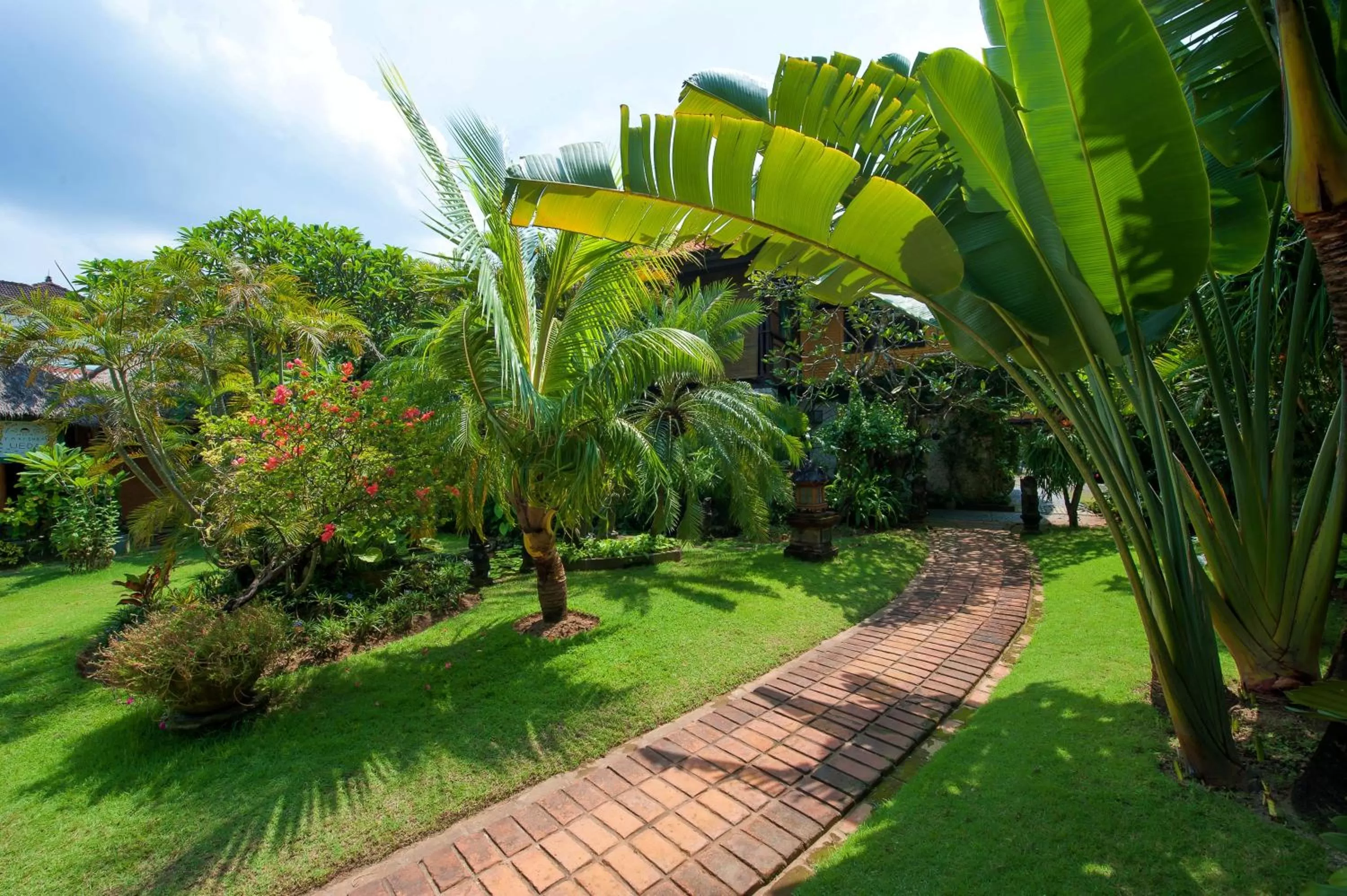 Garden in Pondok Agung Bed & Breakfast