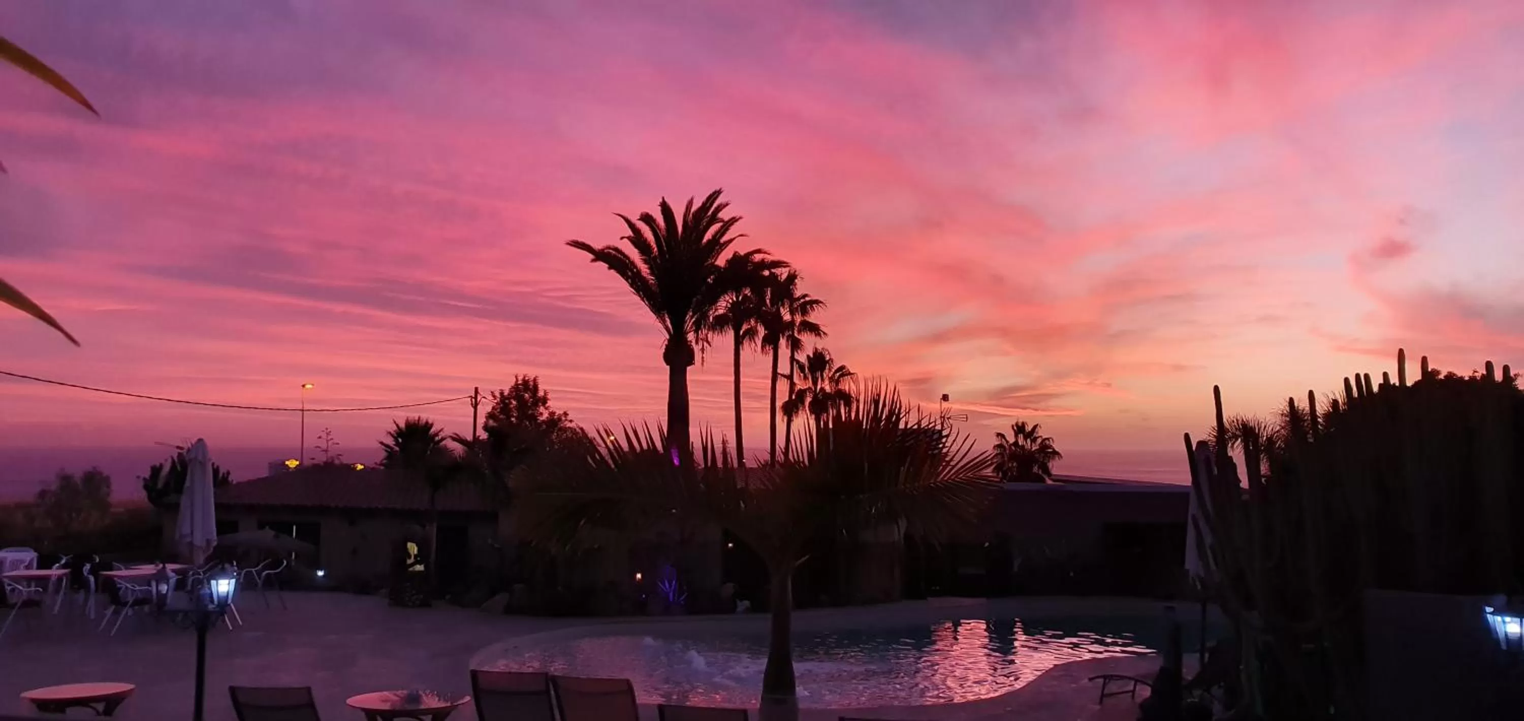 Swimming pool, Sunrise/Sunset in Paraiso villas