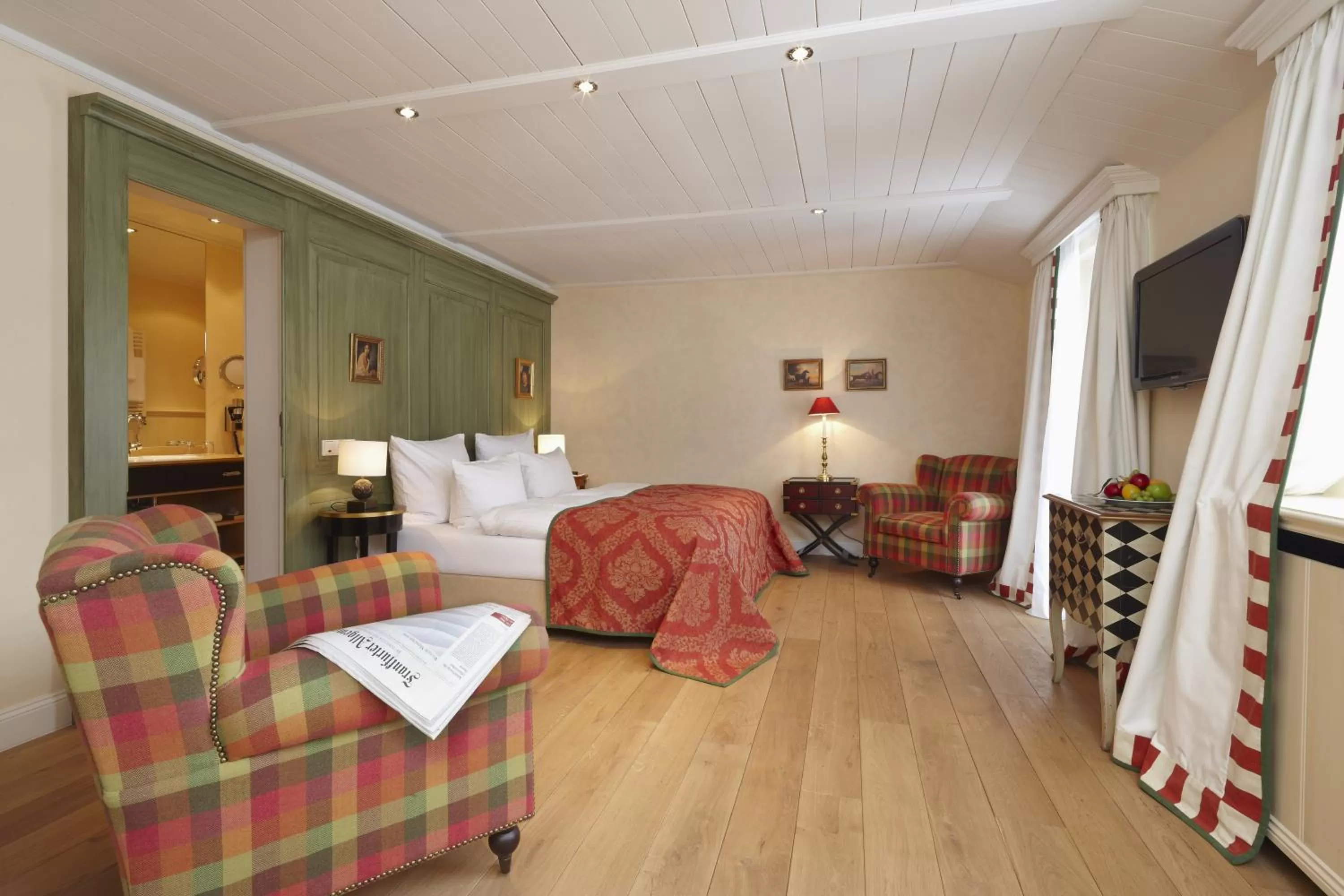 Deluxe Double Room with Balcony in Relais & Châteaux Hardenberg BurgHotel