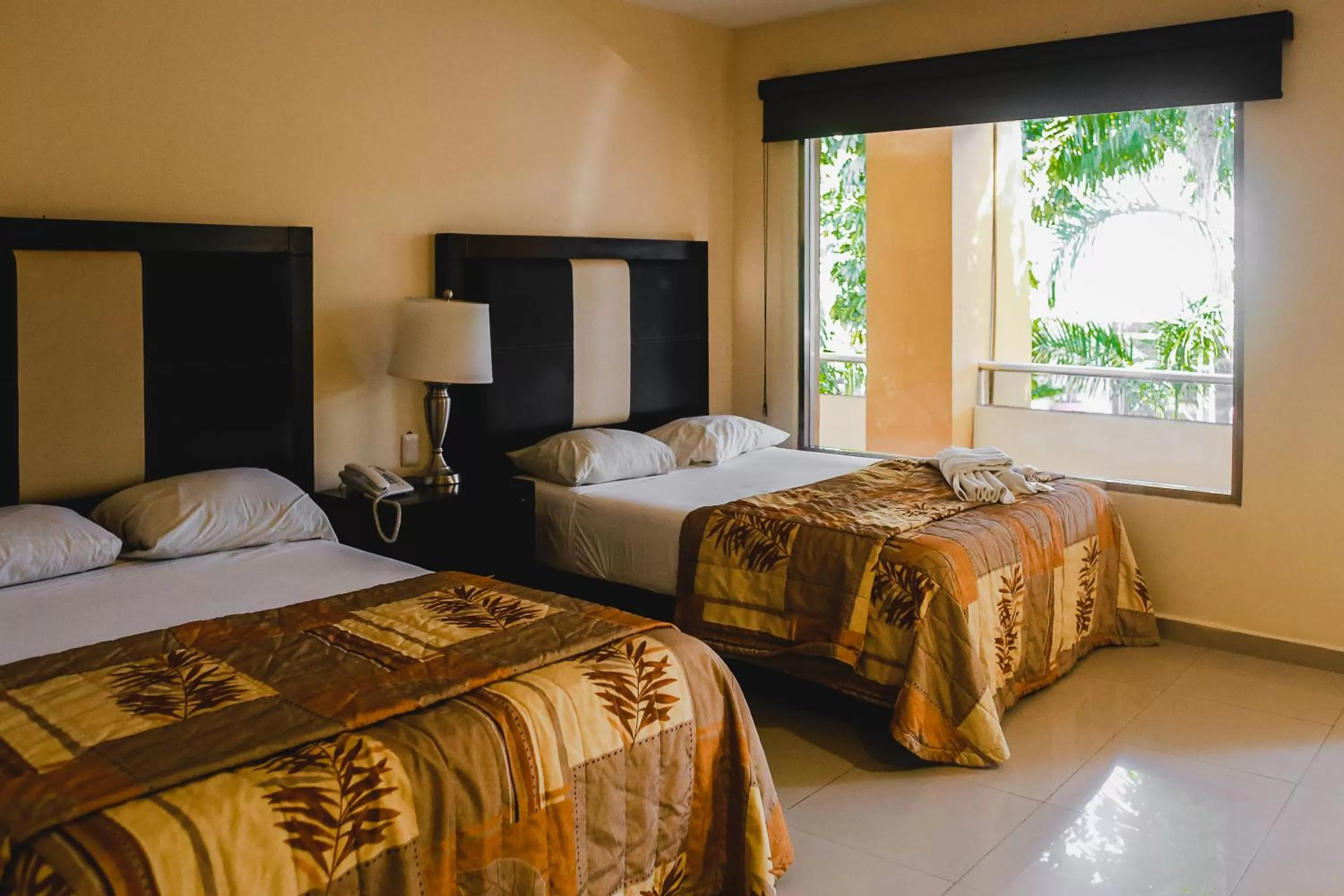 Bed in Hotel Plaza Mirador