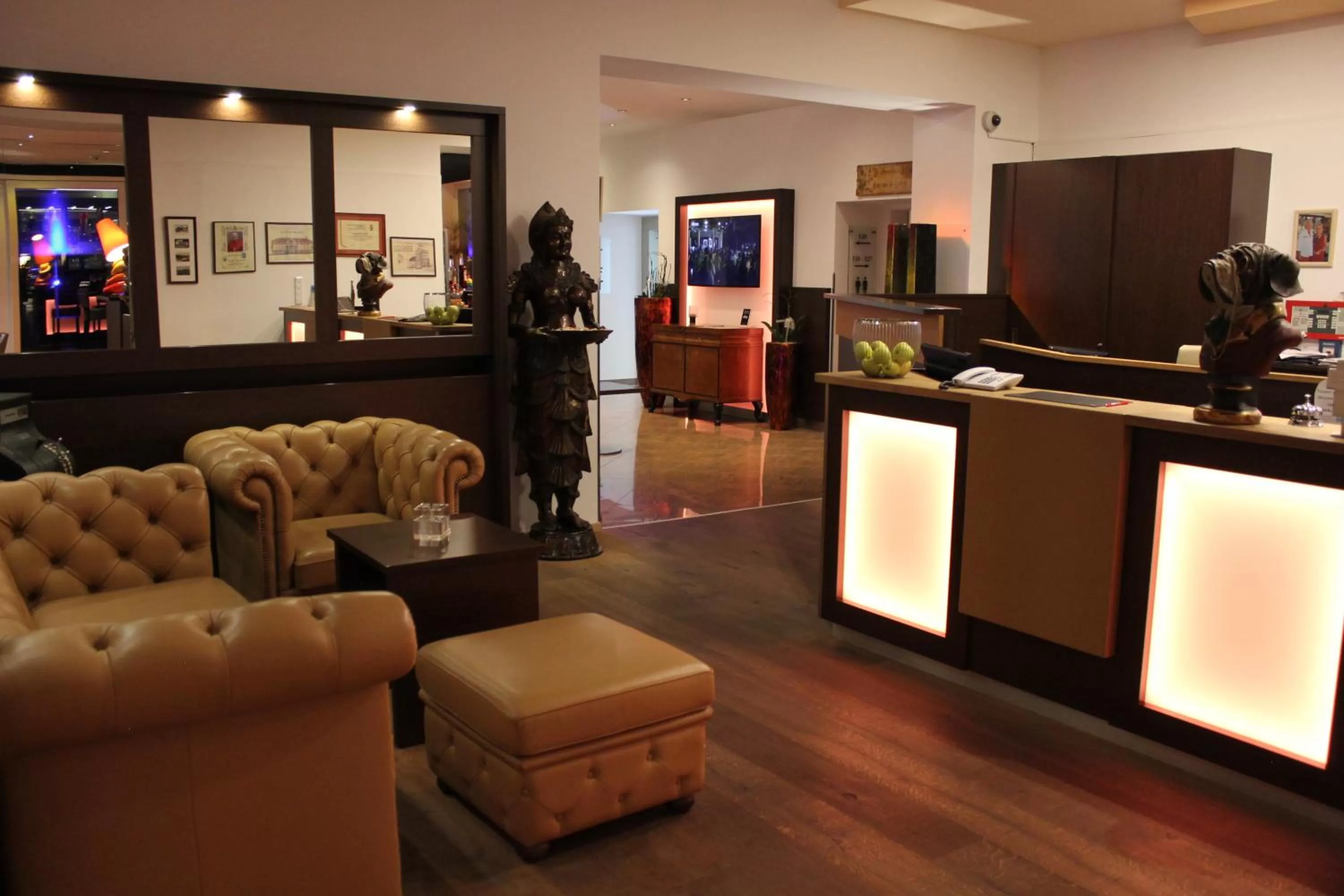 Lobby or reception in Hotel Plattenwirt