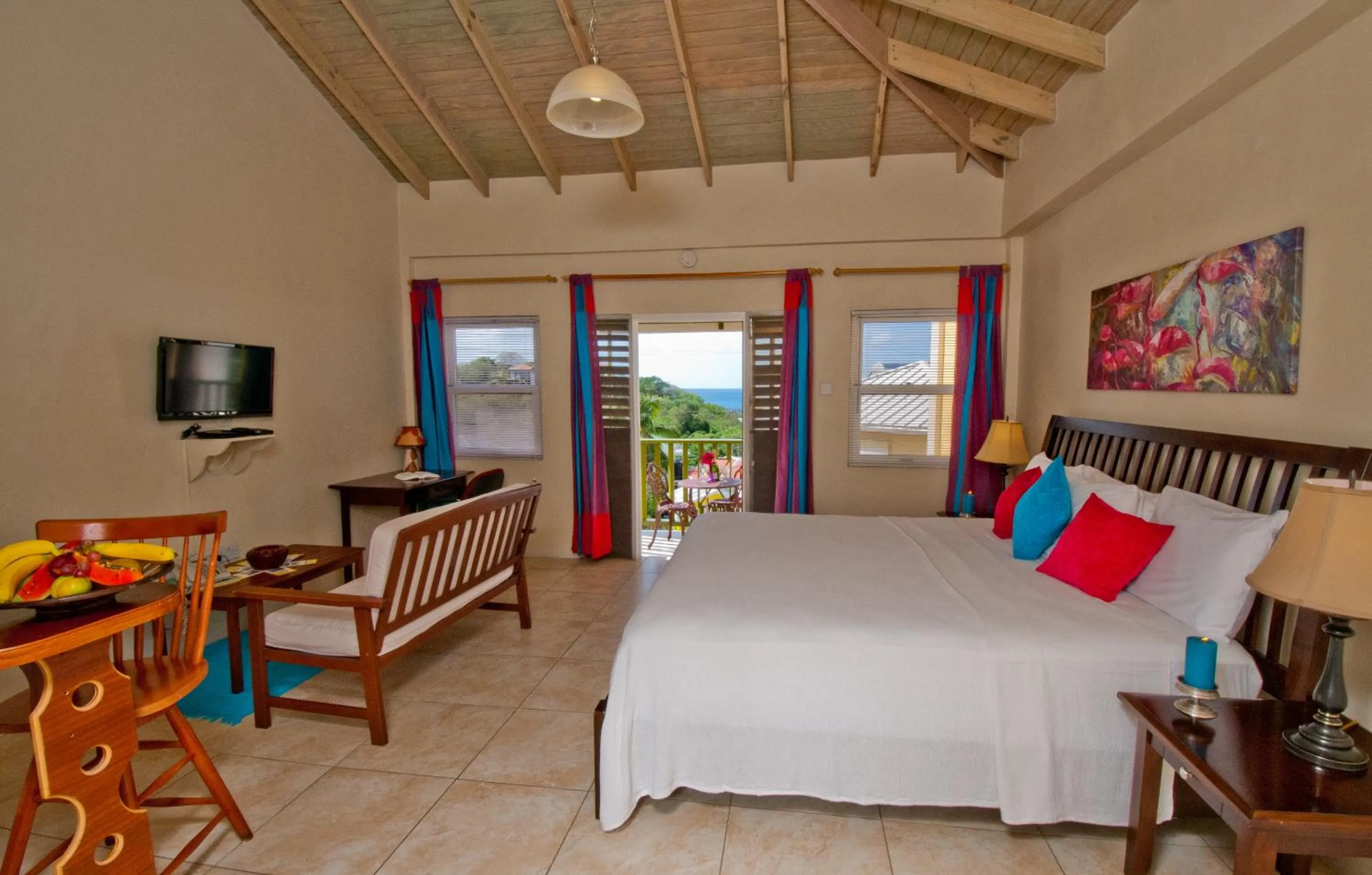 Photo of the whole room, Bed in Grooms Beach Villa & Resort
