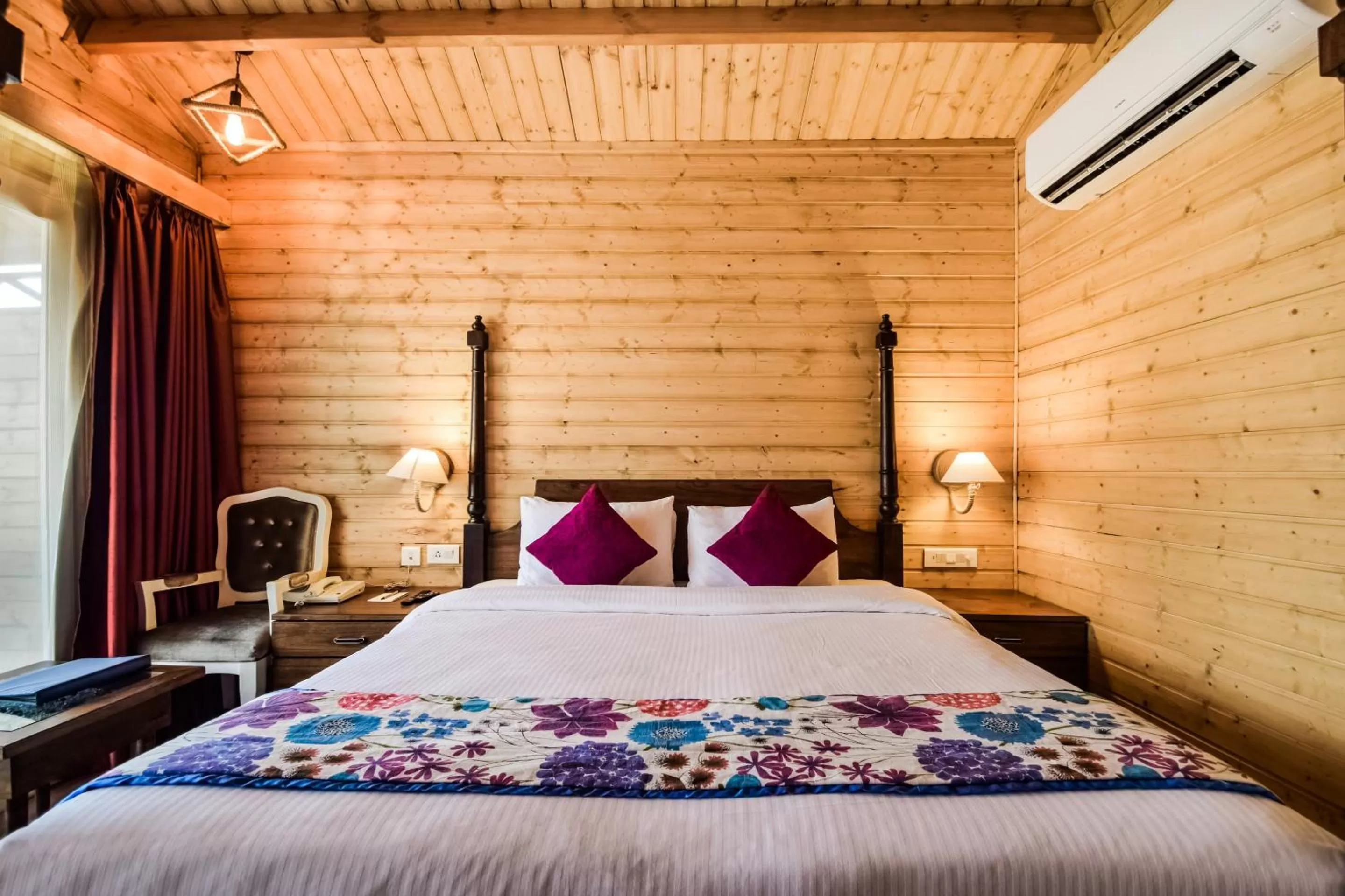 Bedroom, Bed in Bamboo Saa Resort & Spa - Udaipur