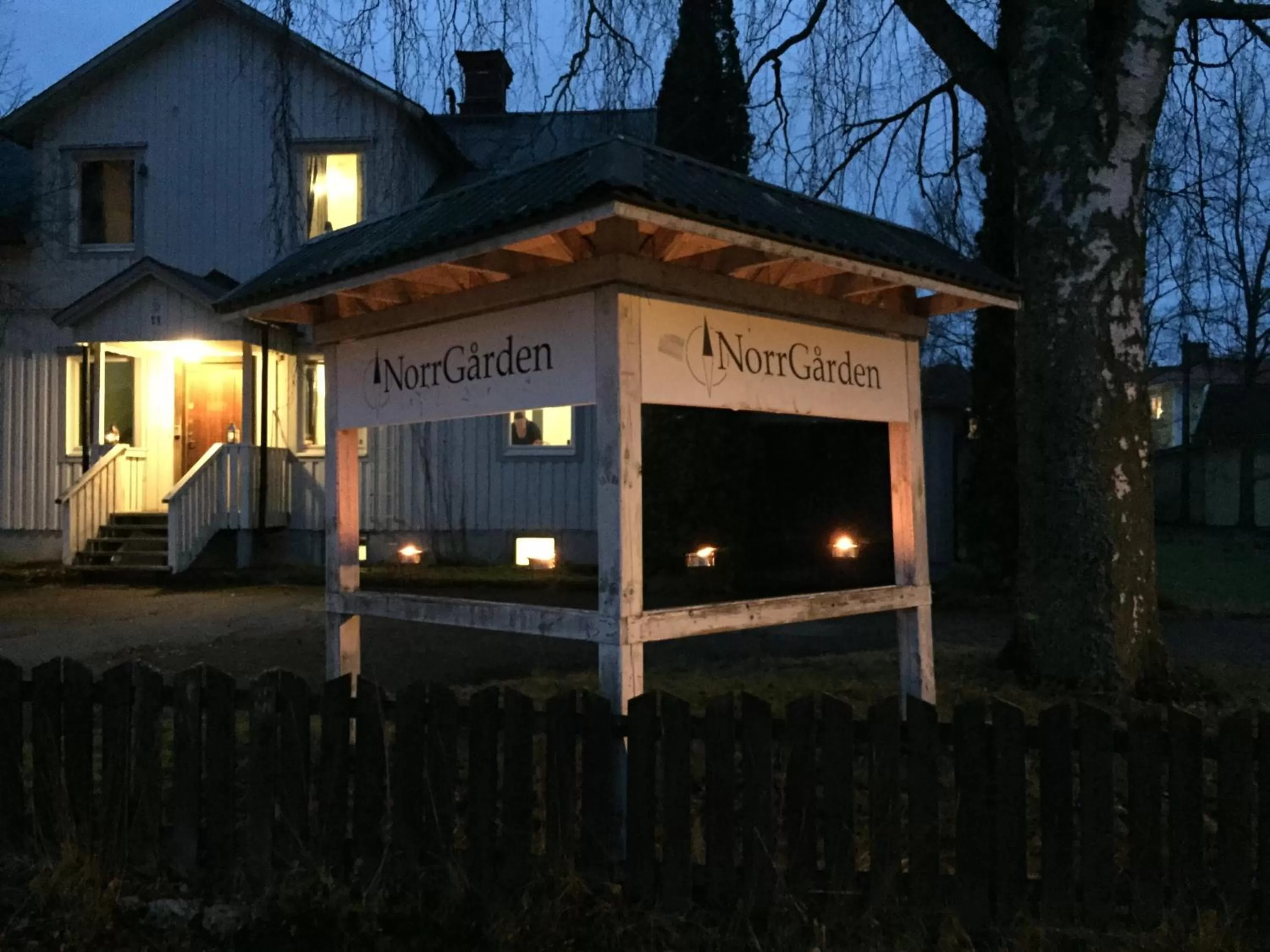 Property building in Norrgården i Sandviken