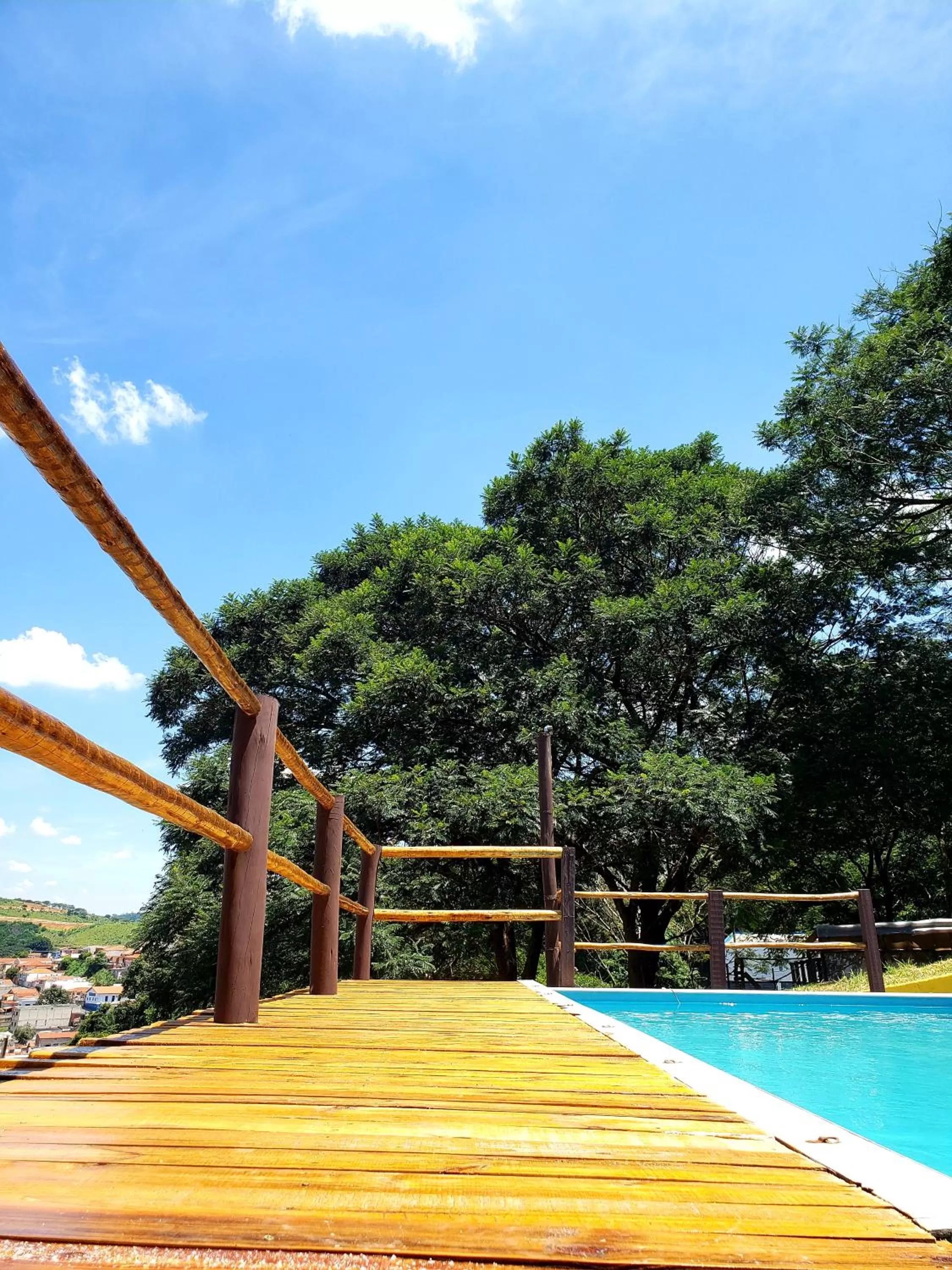 Swimming pool in Pousada Solar da Montanha