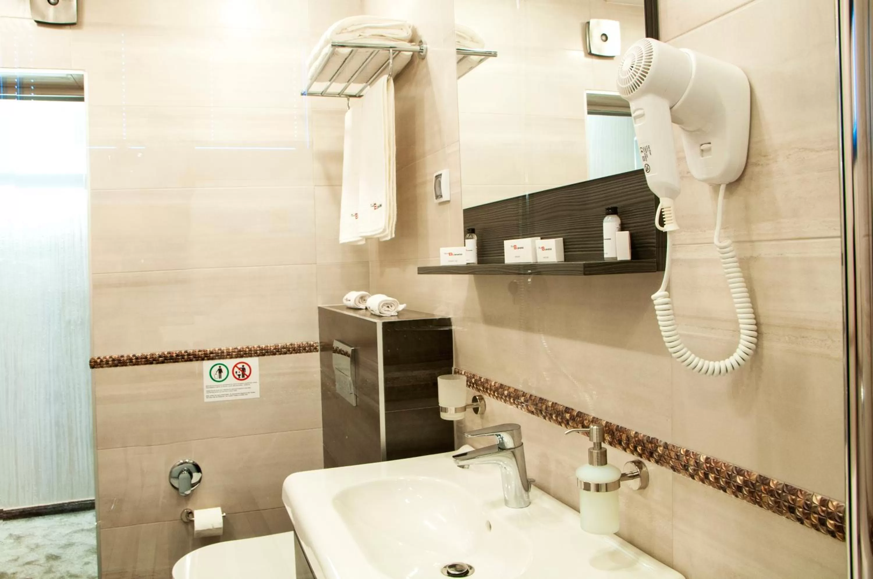 Bathroom in Family Hotel Business Club