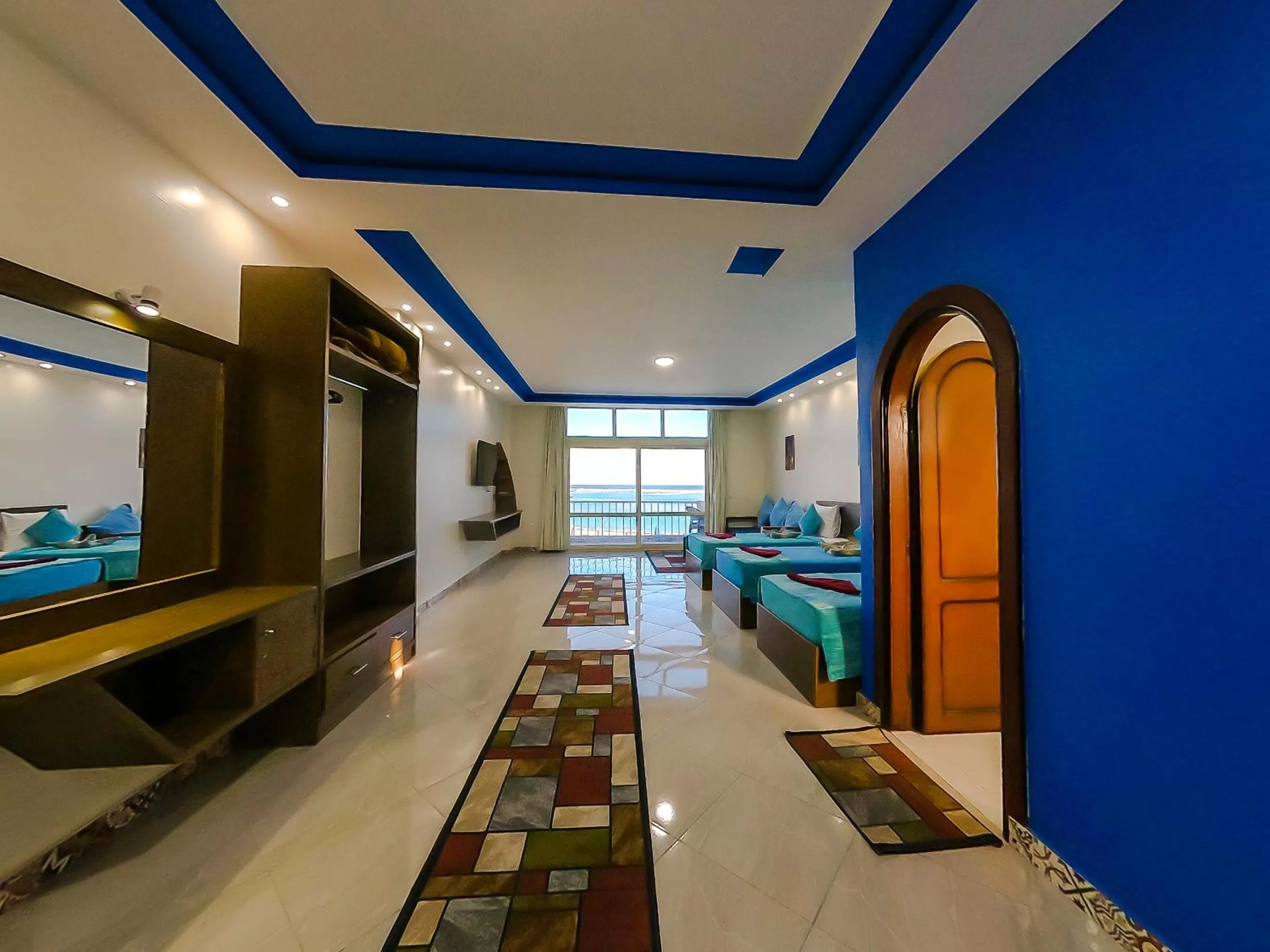 Bed in Seaview Panorama Hotel