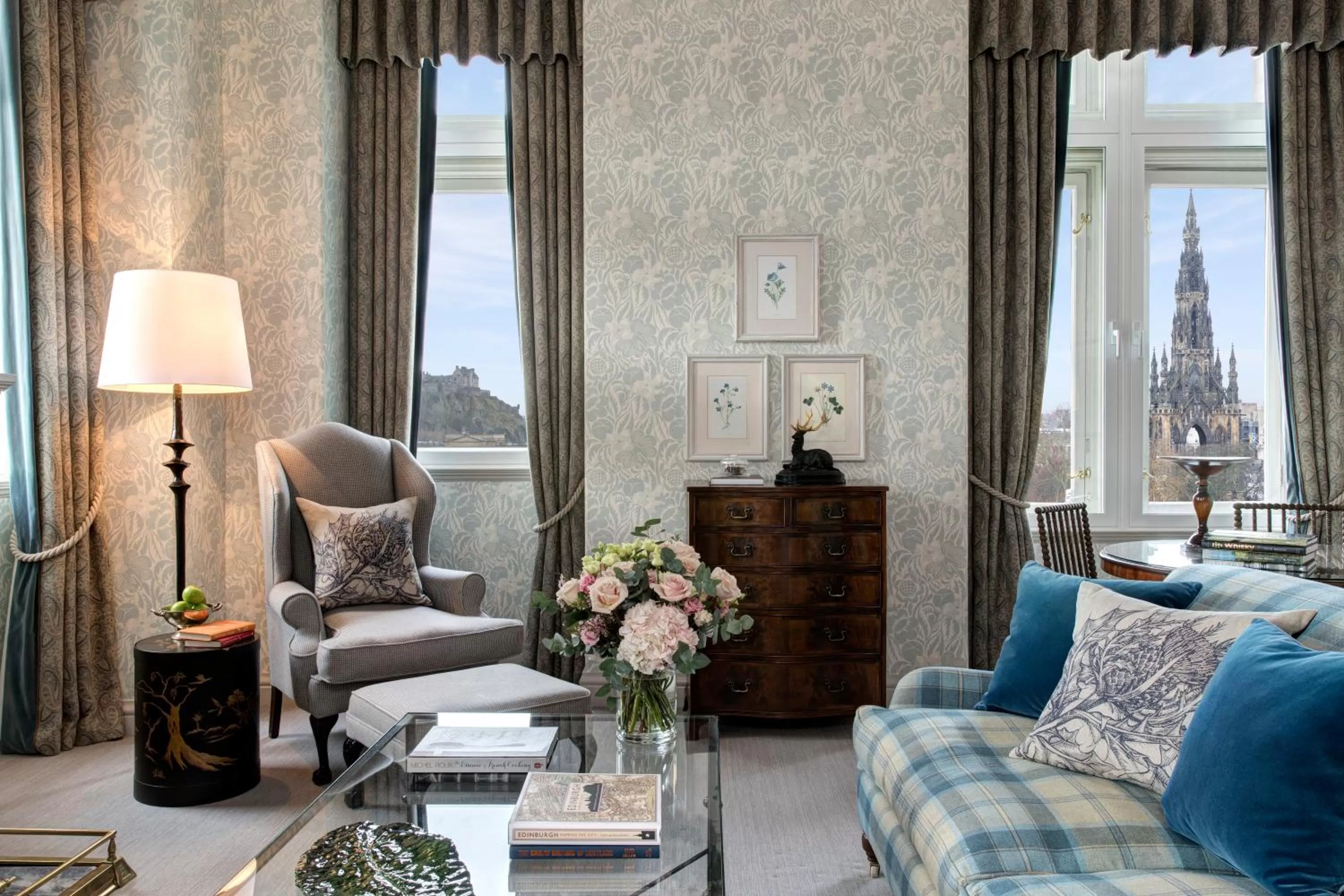 Living room in The Balmoral Hotel