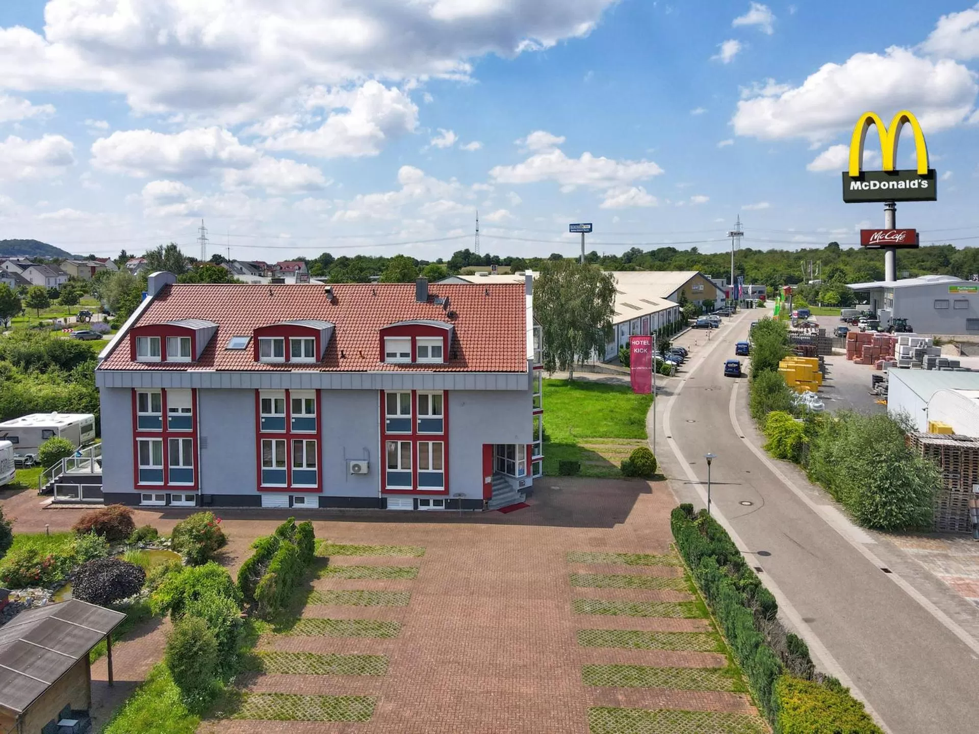 Property building in Hotel Kick