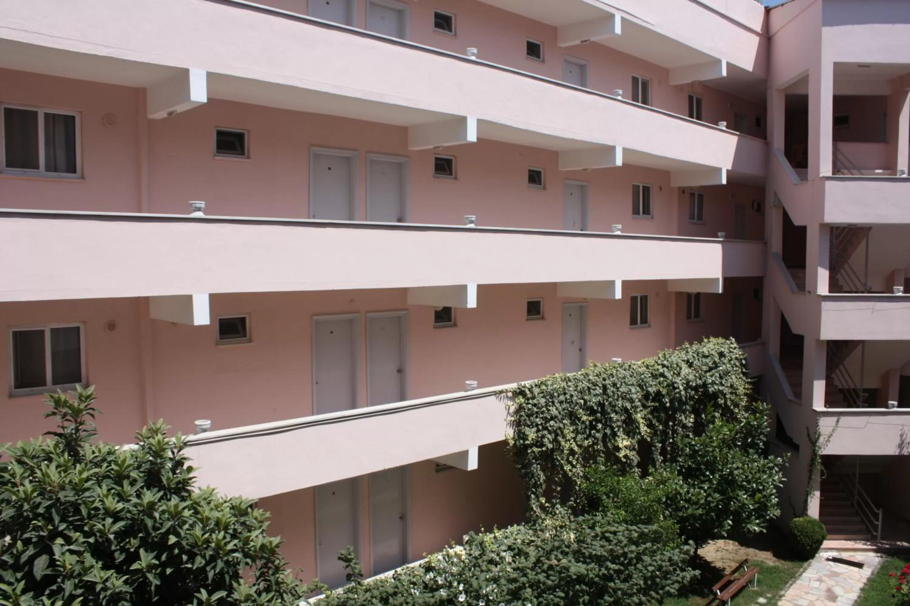 Balcony/Terrace, Property Building in Orçin Apart Hotel