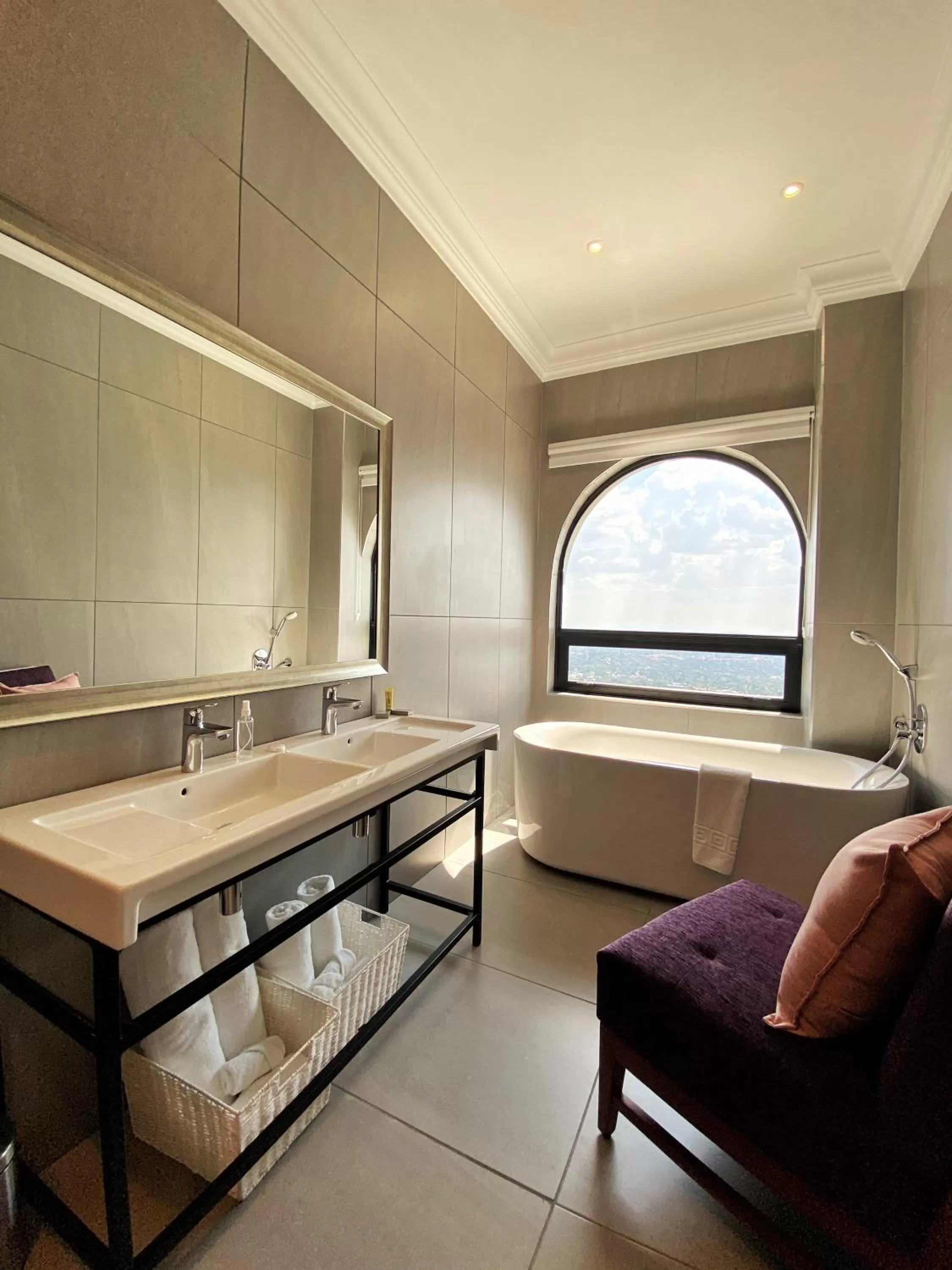 Bed in The Northcliff Boutique Hotel