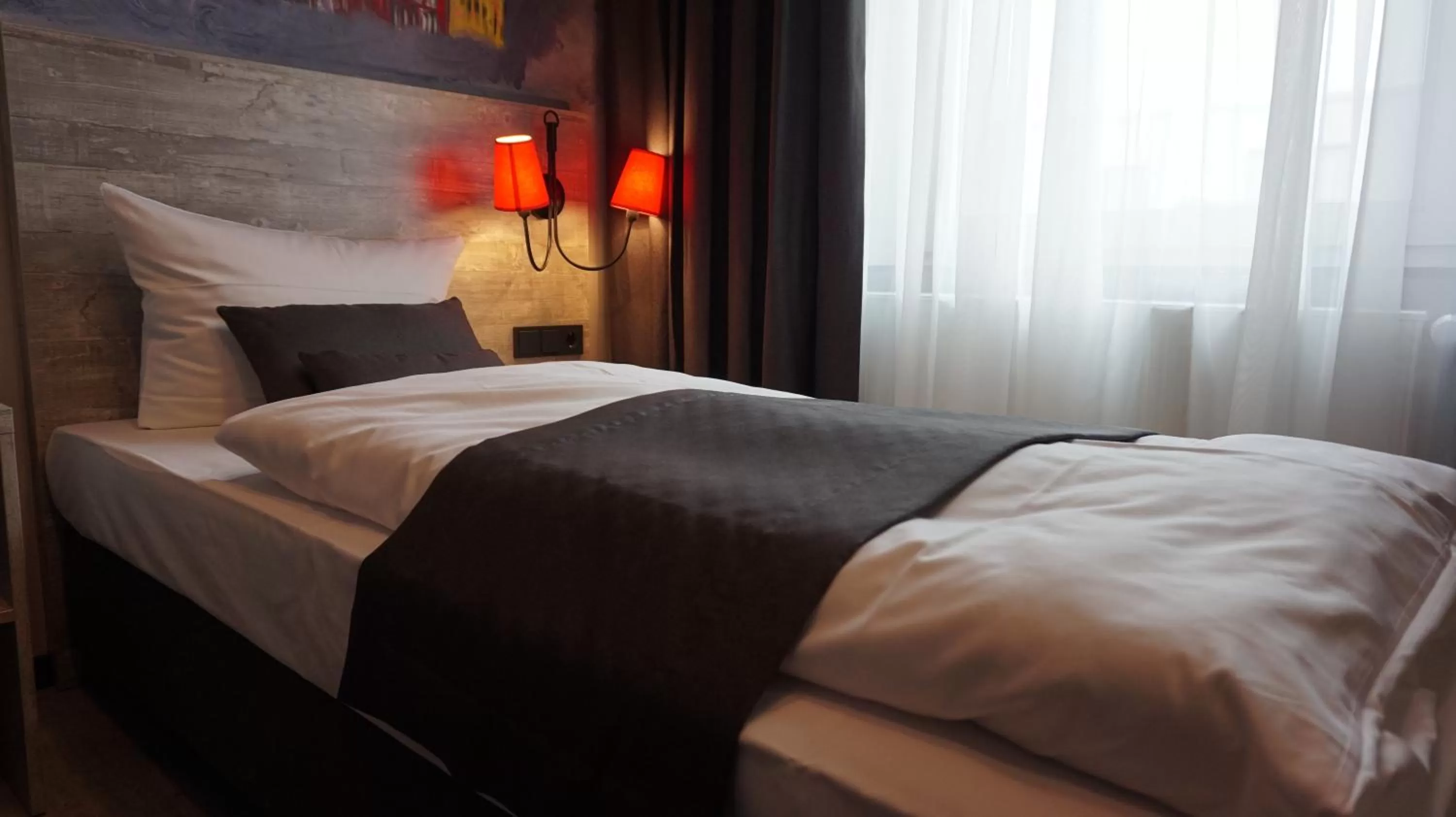 Photo of the whole room, Bed in Urban Home Self Check-In Hotel