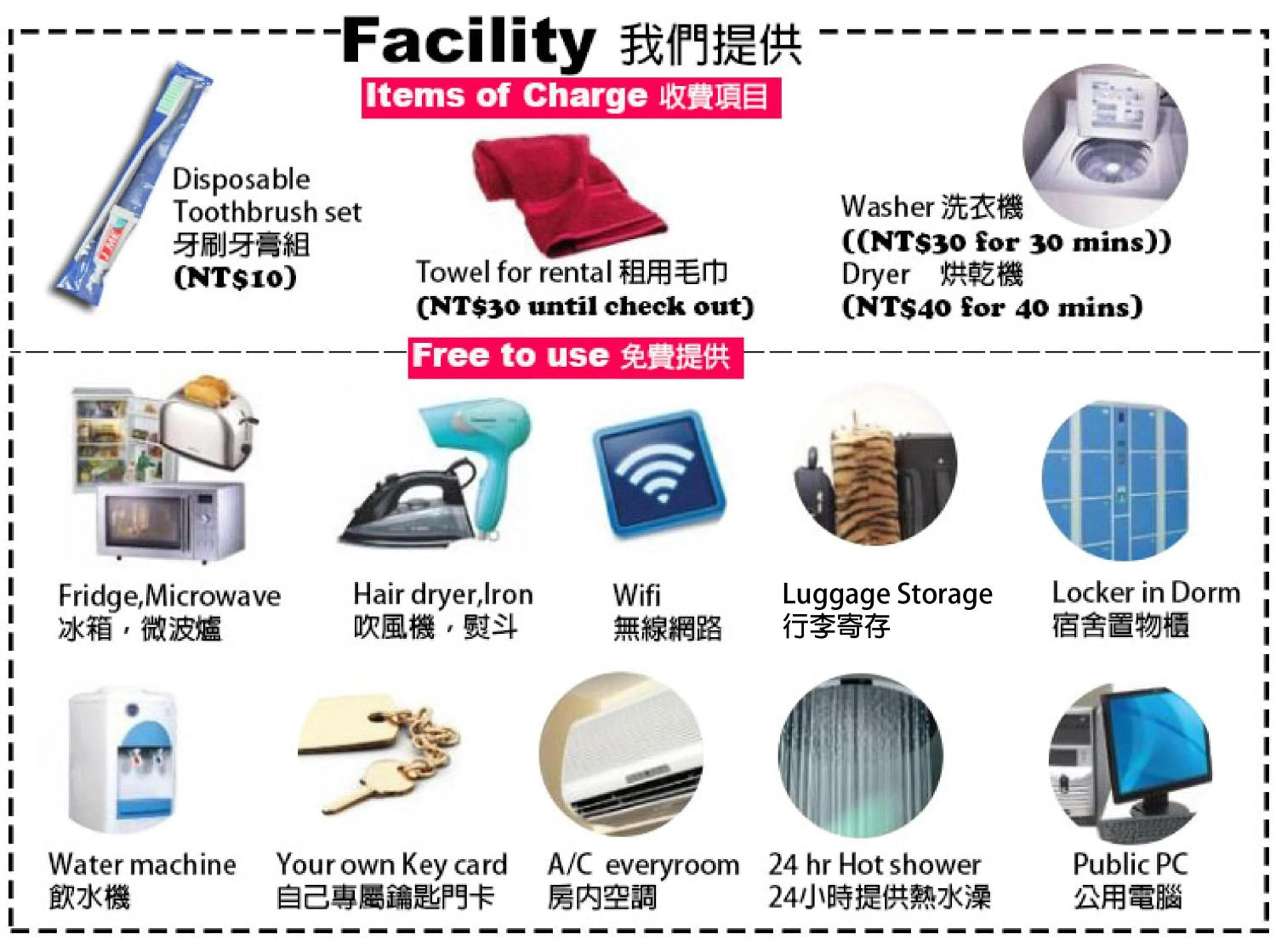 Family Room with Private Bathroom in Formosa 101 Hostel