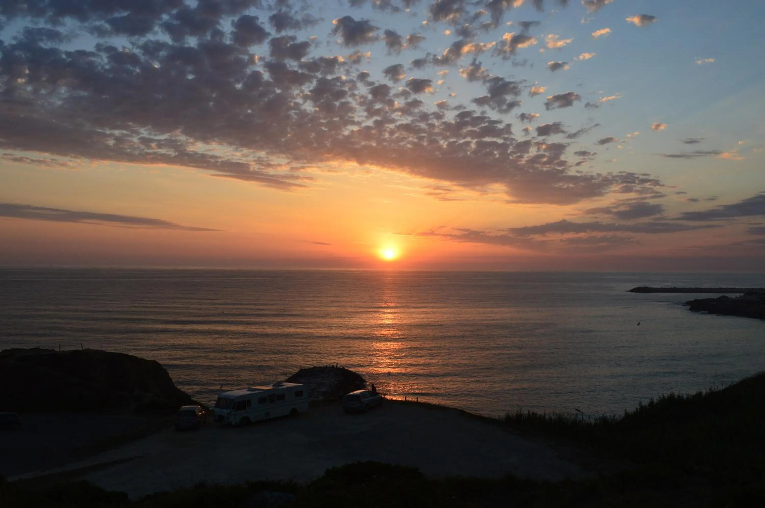 Sea view in Ericeira Chill Hill Hostel & Private Rooms