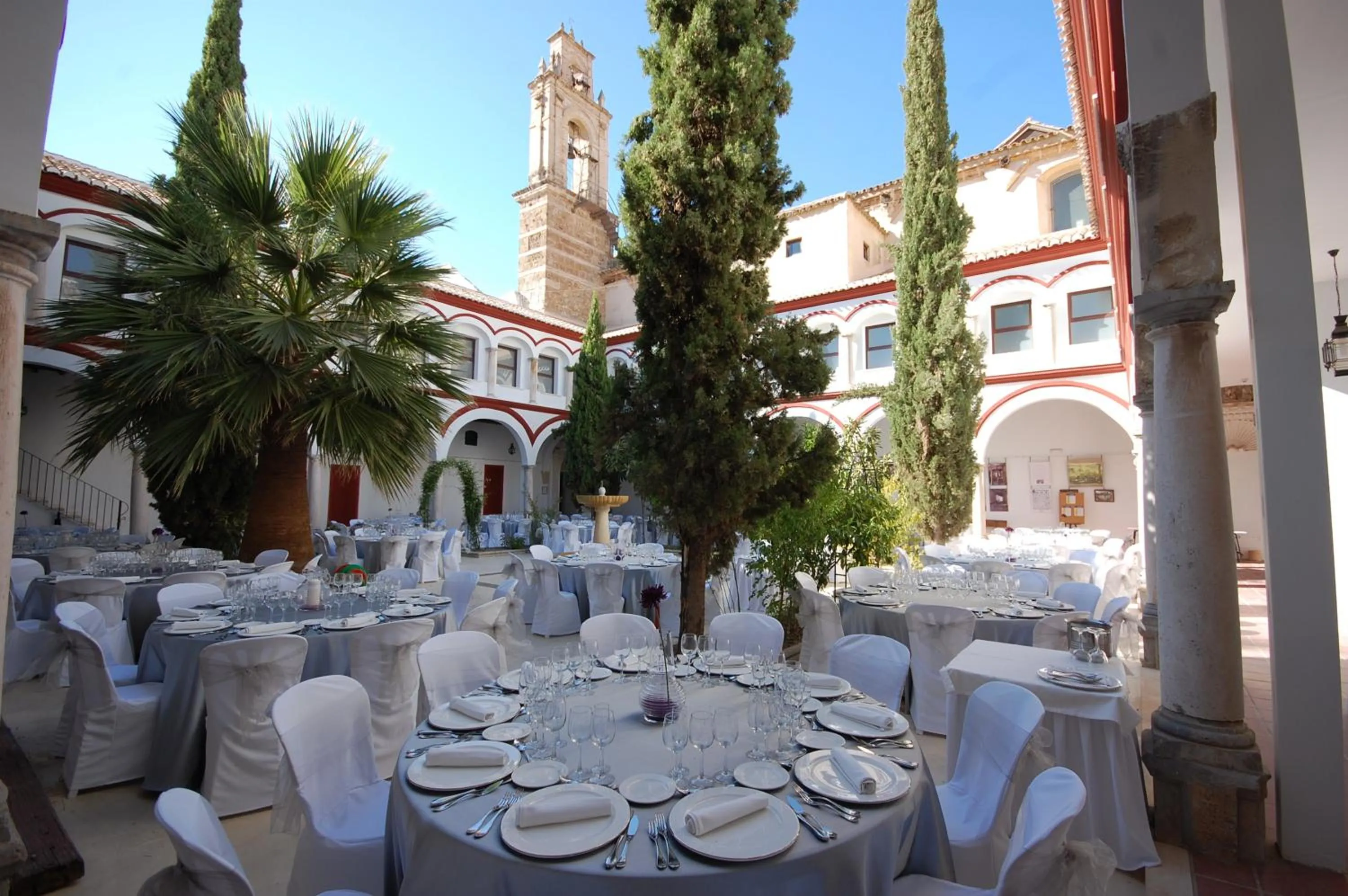Patio in Hotel Hospederia San Francisco
