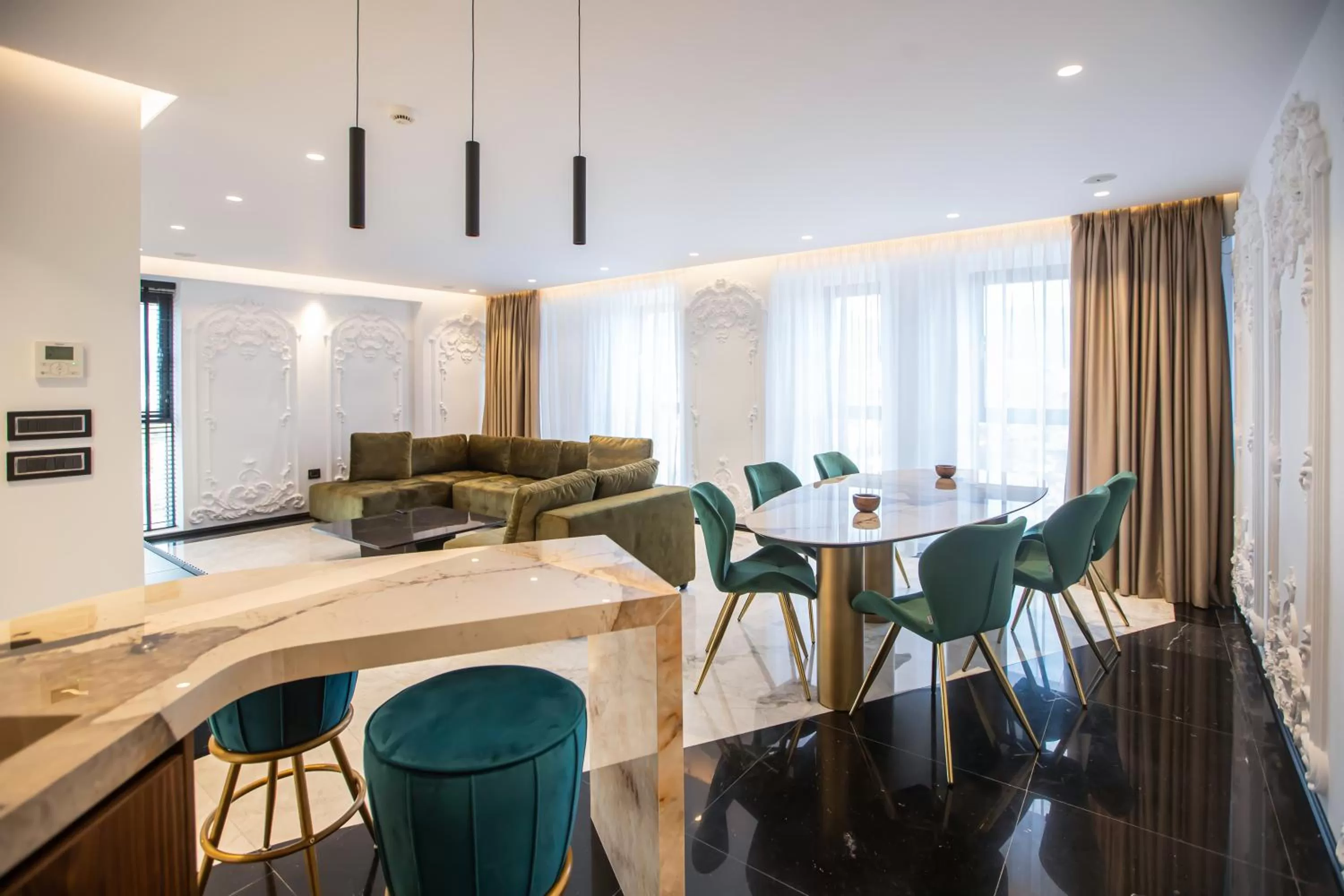 Living room in Hotel Elisa Tirana, Affiliated by Meliá