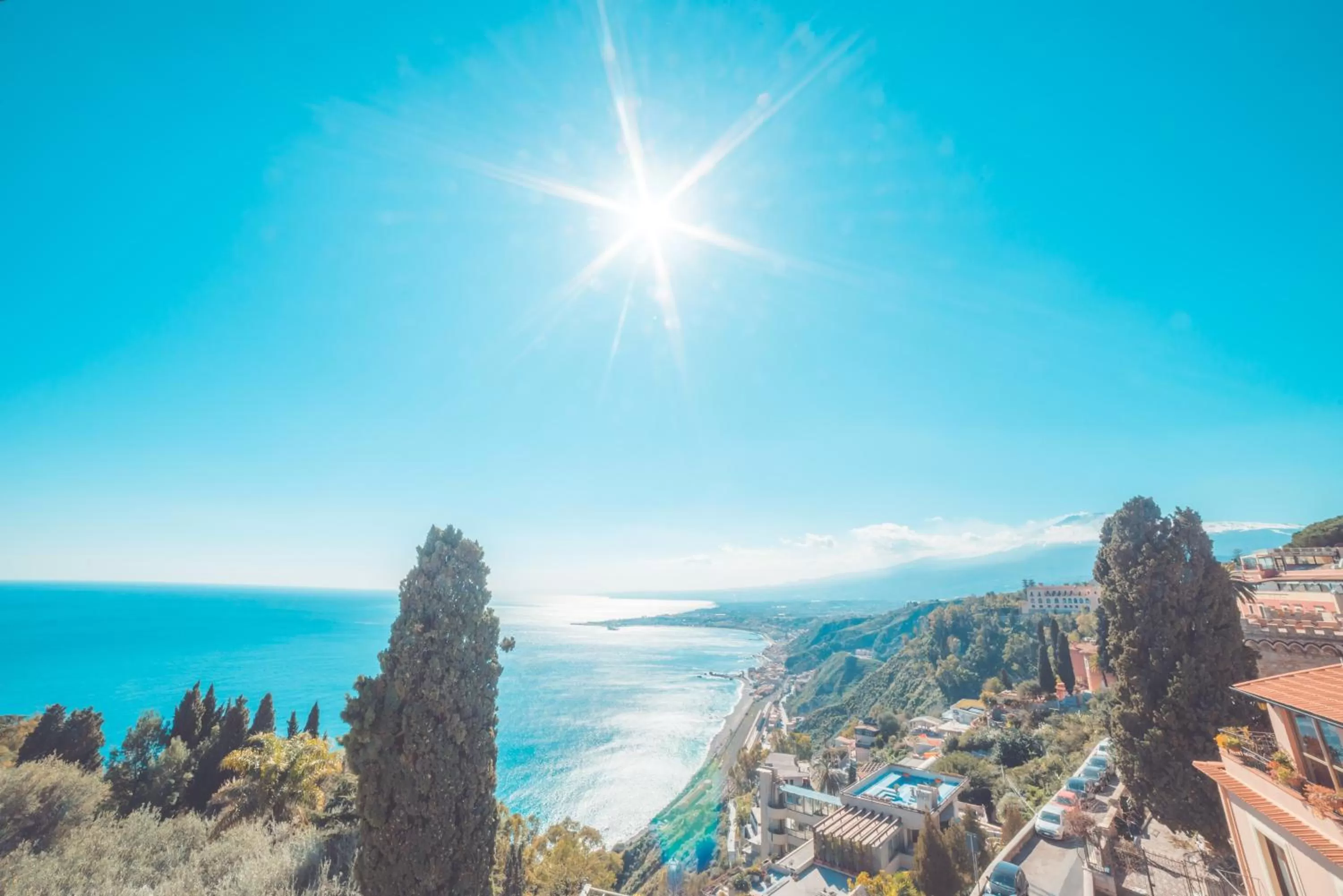 Sea view in Hotel Villa Paradiso