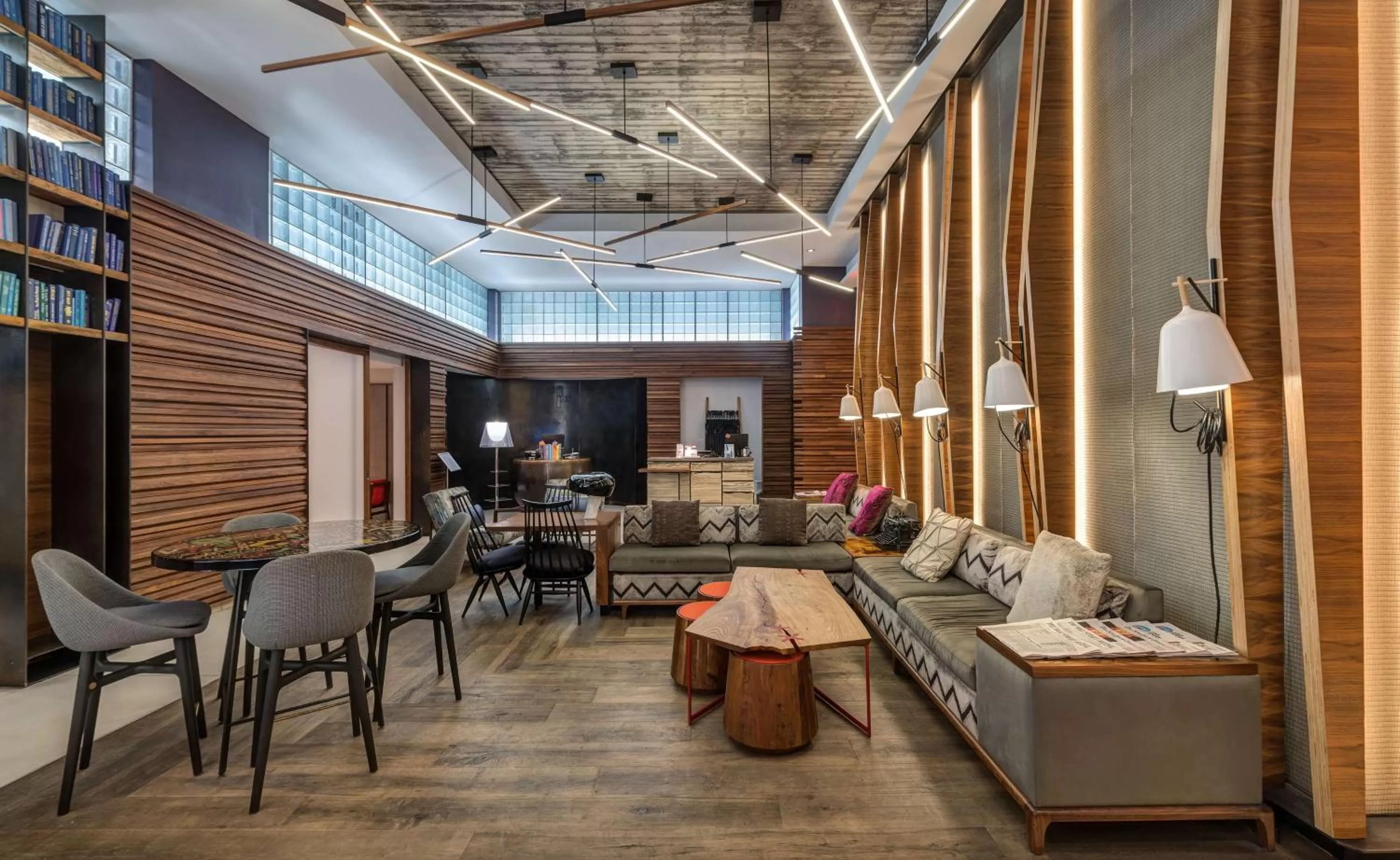 Lobby or reception in Hyatt Herald Square New York