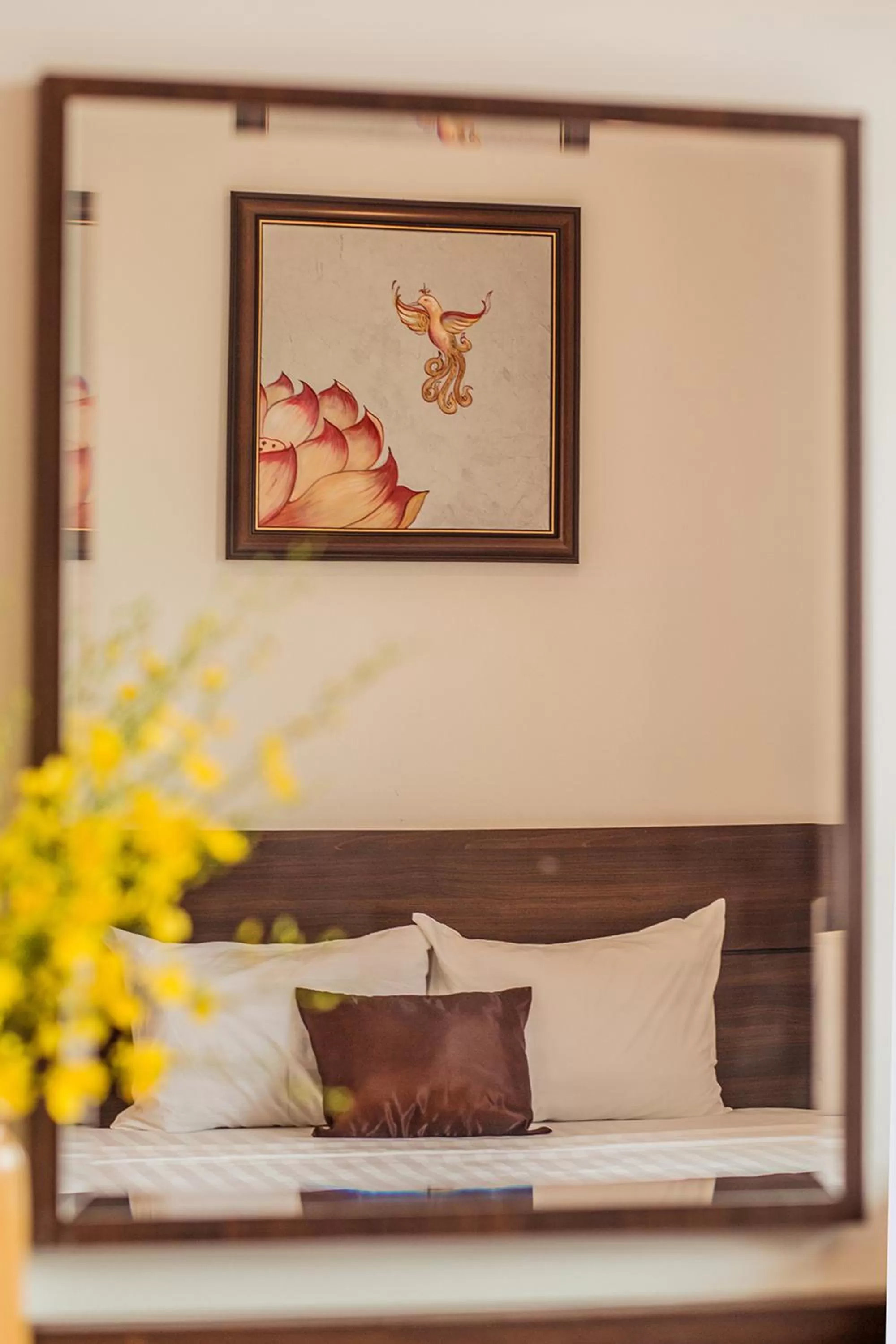 Bed in Salina Hotel Ninh Binh