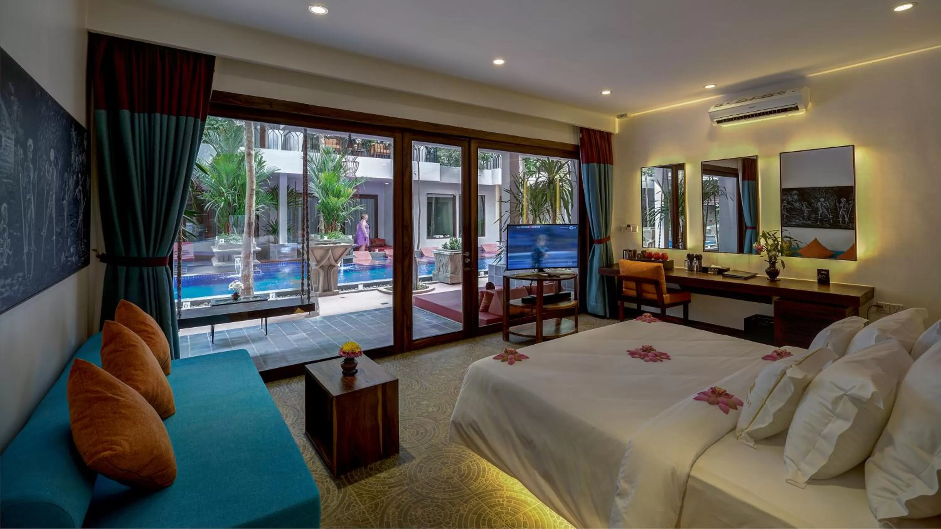 Other, Bed in Golden Temple Retreat