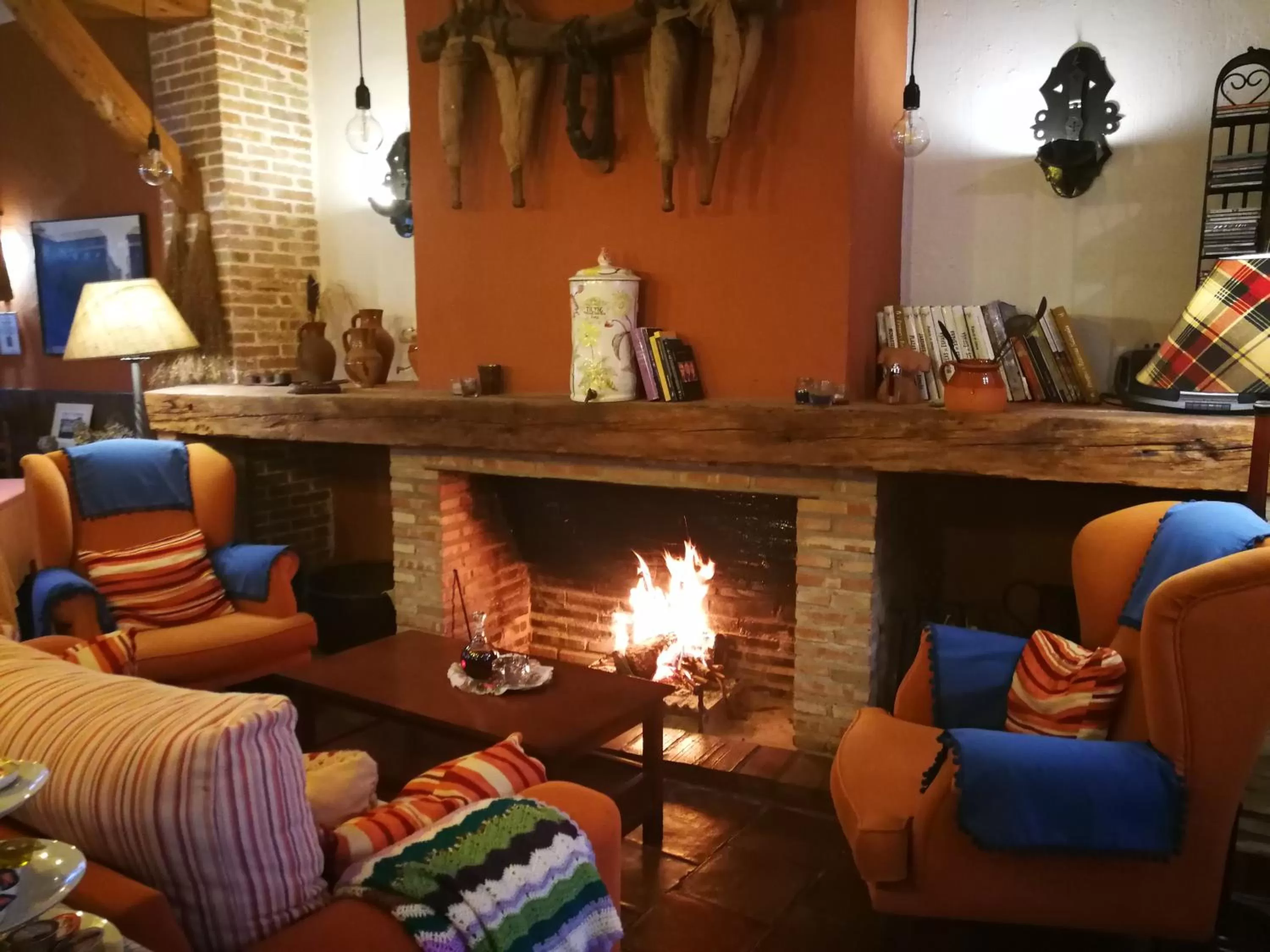 Living room in La Casona del Abuelo Parra