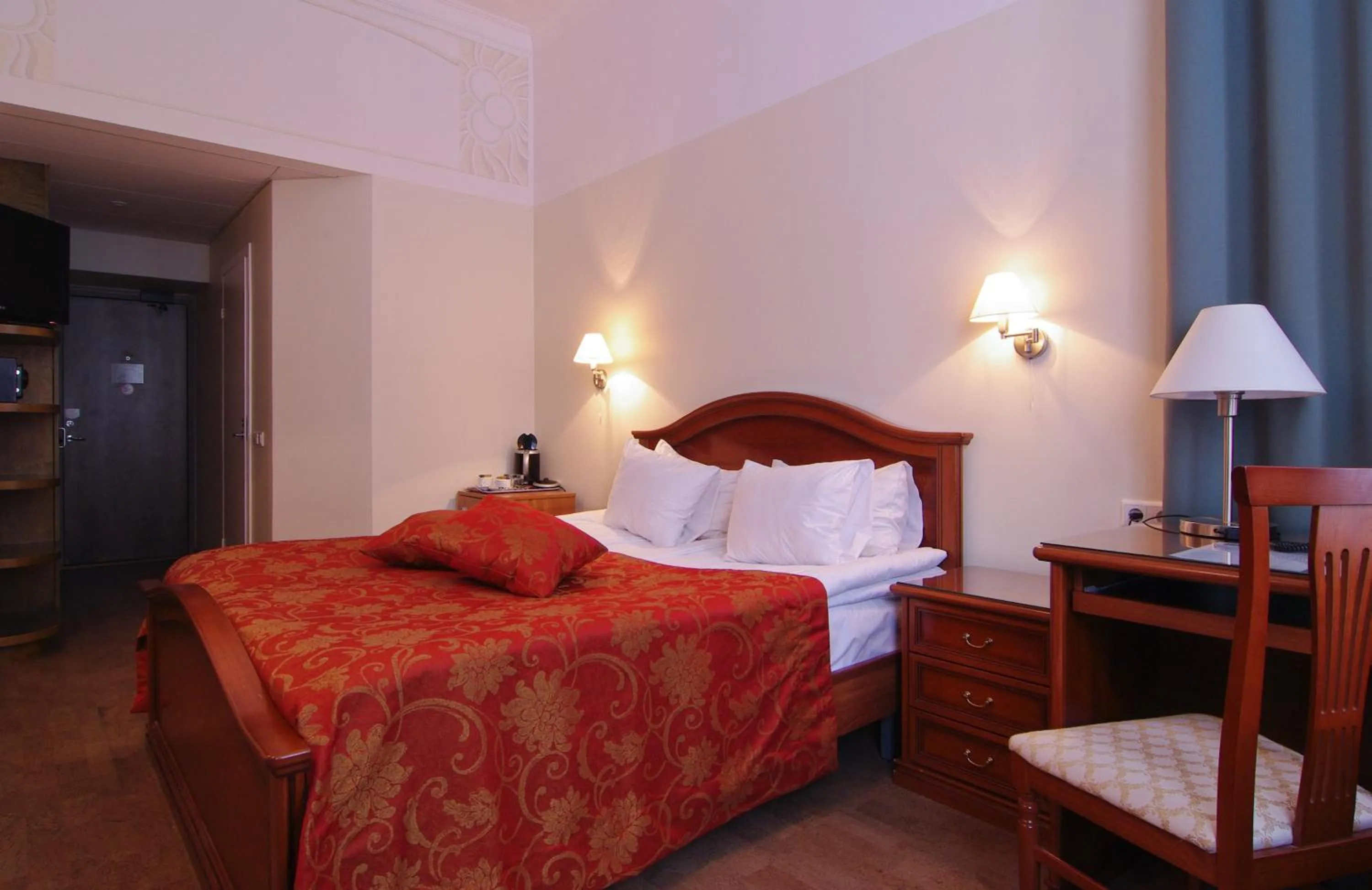 Bed in Hotel St. Barbara