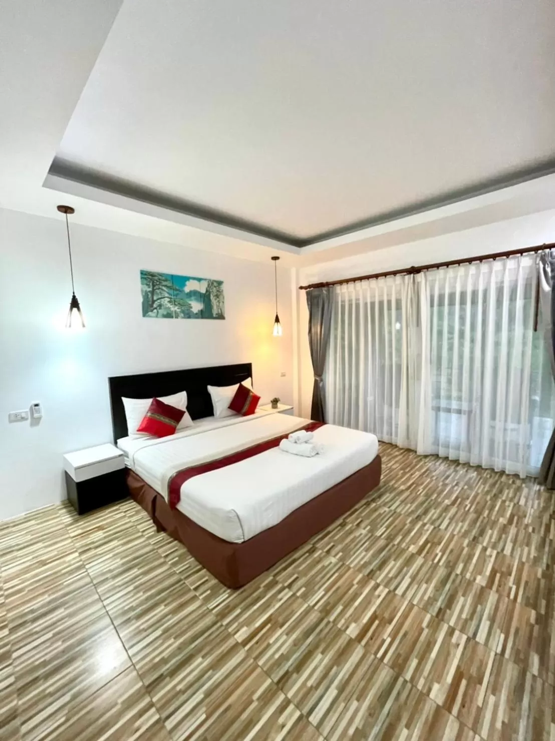 Bedroom, Bed in Khaosok Good view Resort - SHA PLUS