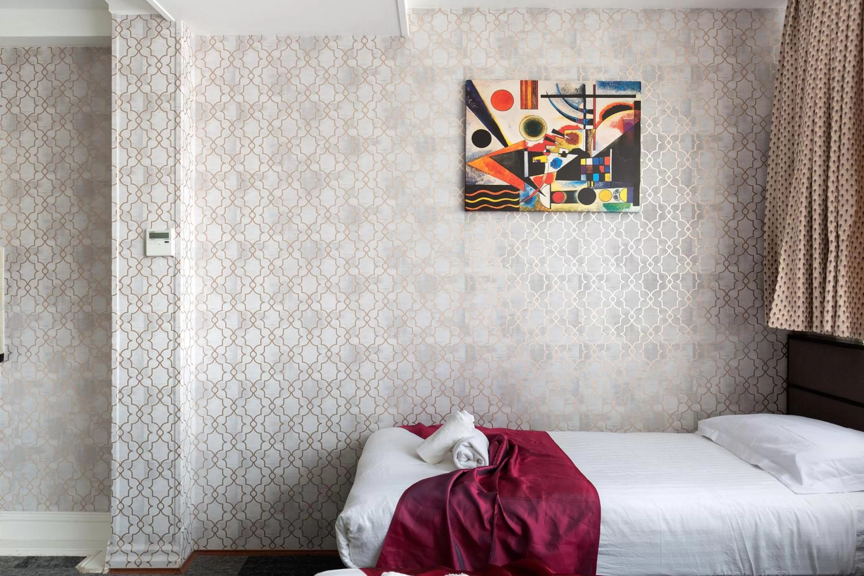 View (from property/room), Bed in Central Hoxton Shoreditch