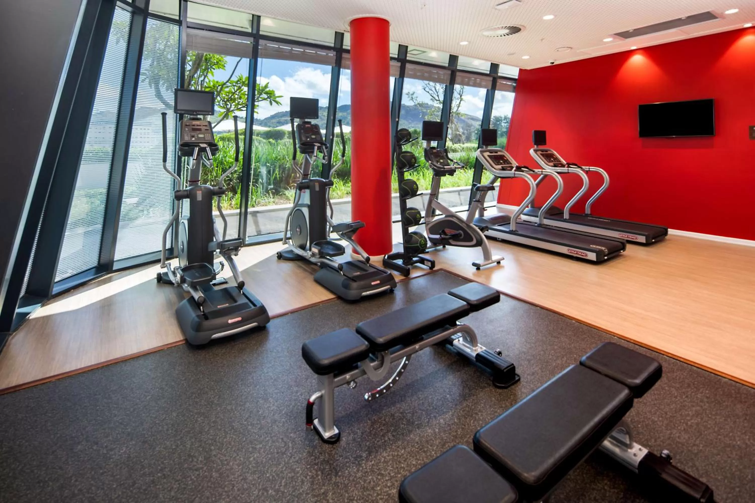 Fitness centre/facilities in Hilton Garden Inn Mbabane