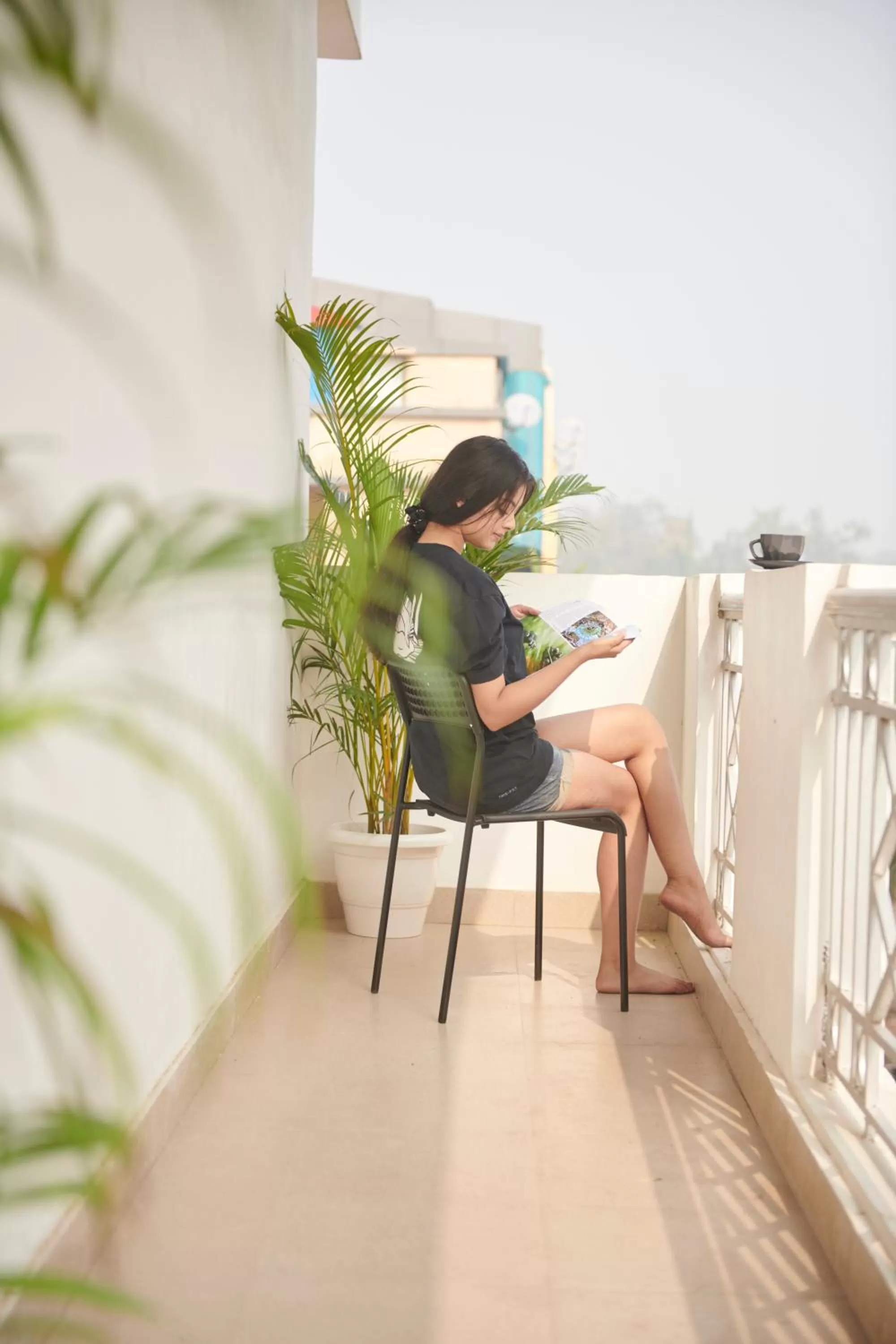 Balcony/Terrace in Poshtel VNS