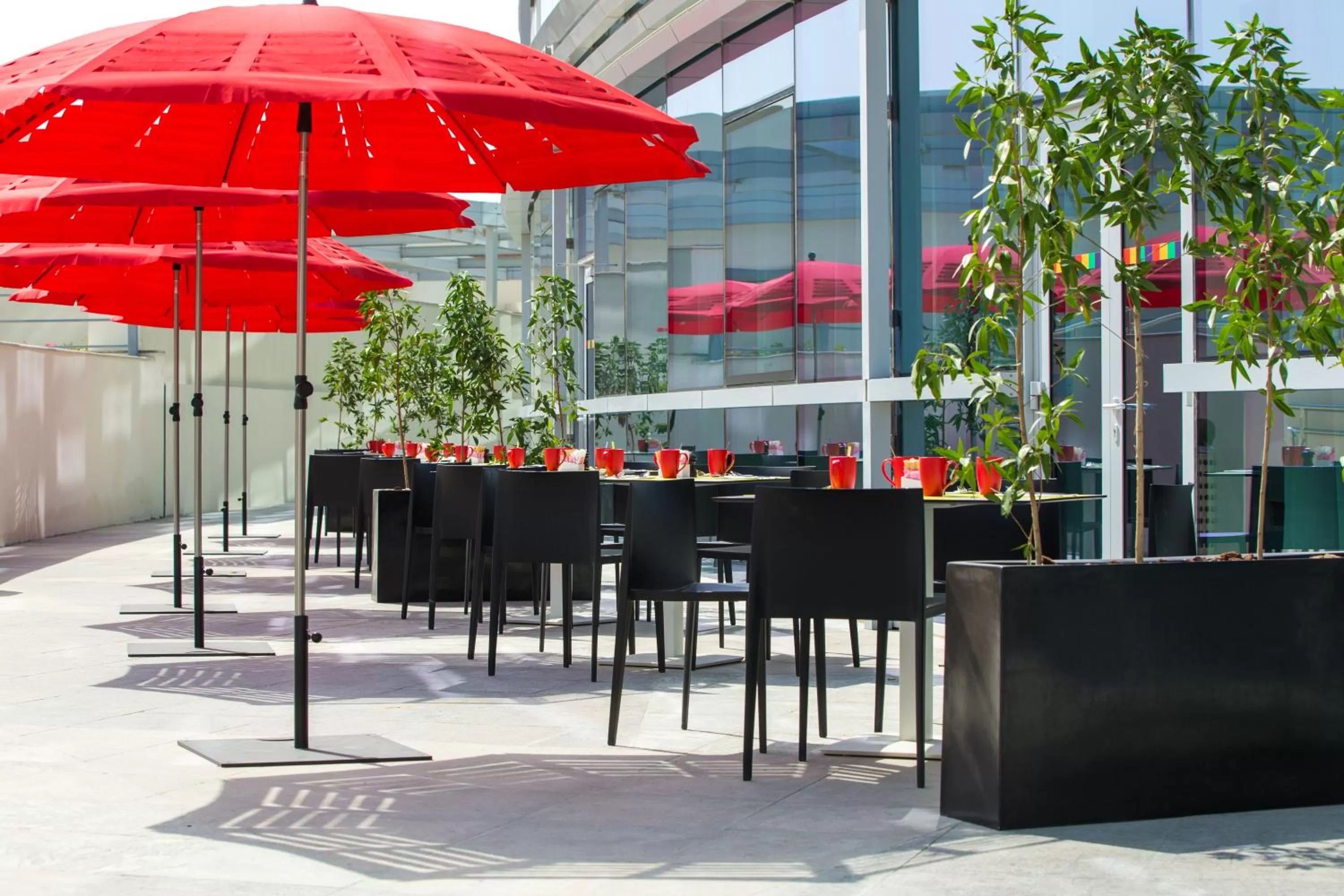 Patio in Park Inn by Radisson Dubai Motor City