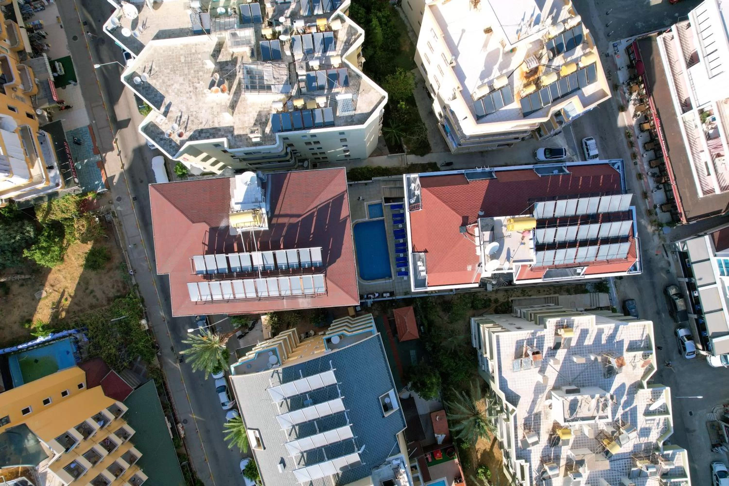 Property building, Bird's-eye View in Ozcan Hotel