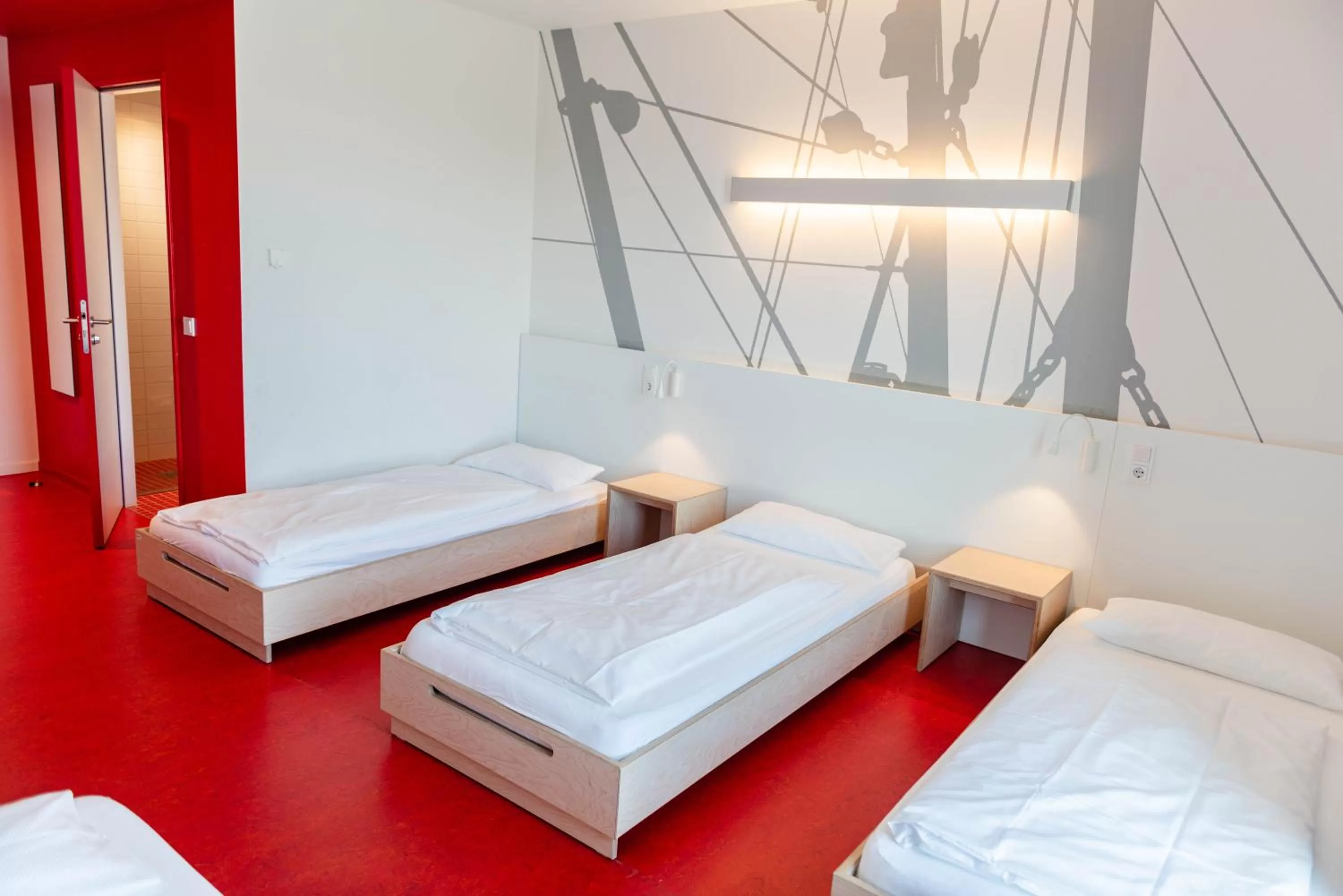 Bed in havenhostel Cuxhaven