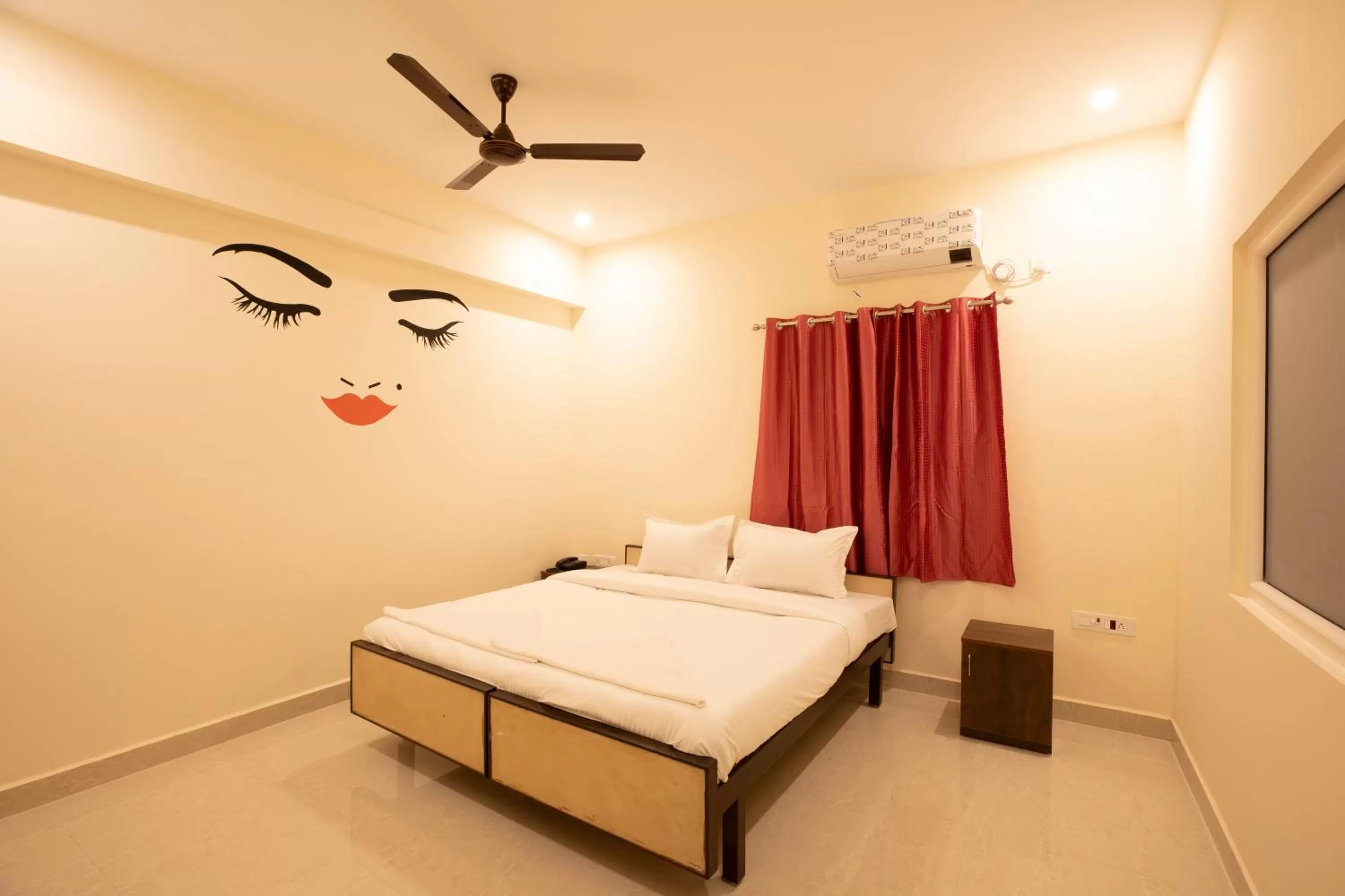 Bed in Thiru Pavilion Retreat