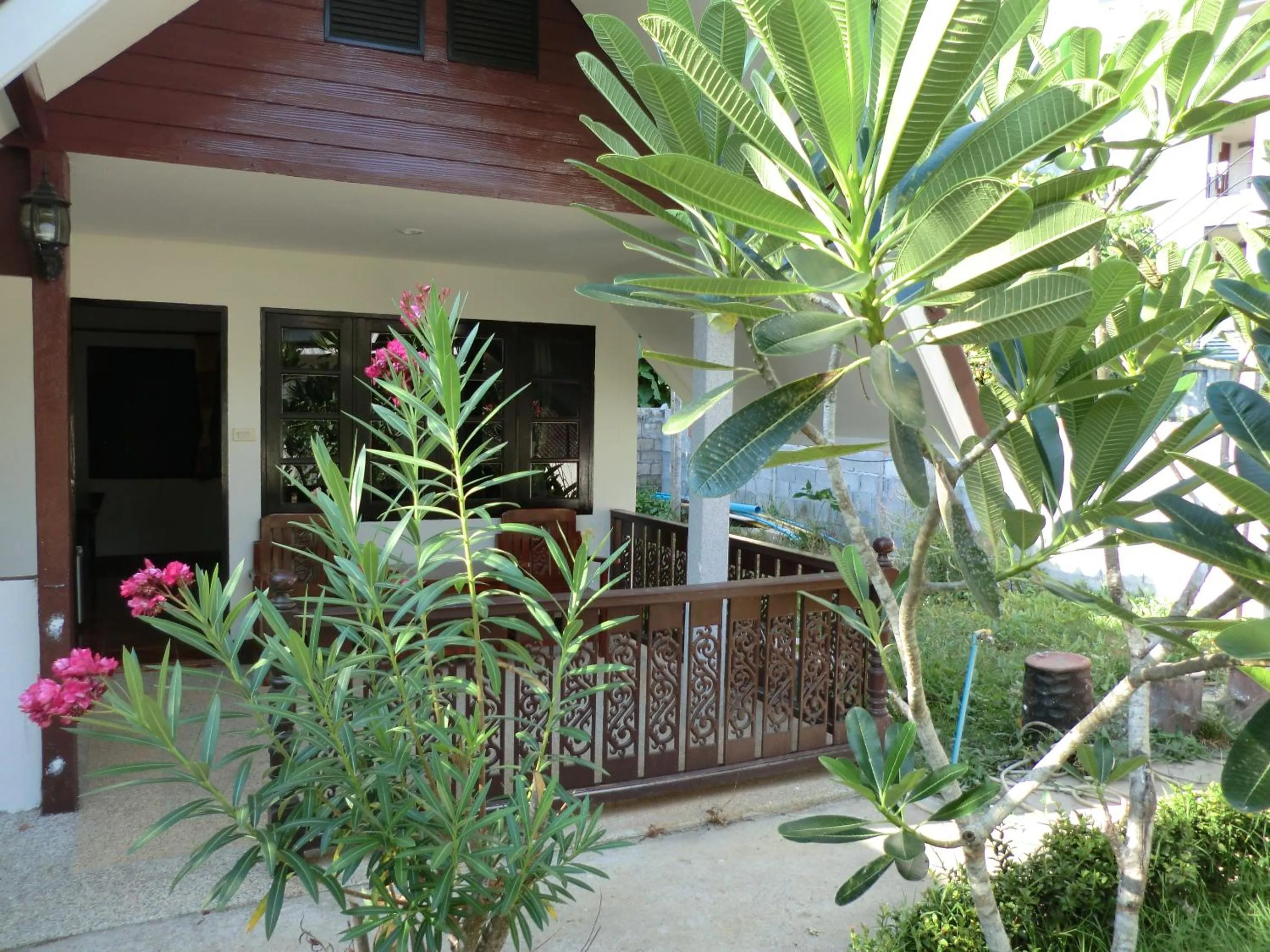 Patio in The Krabi Forest Homestay