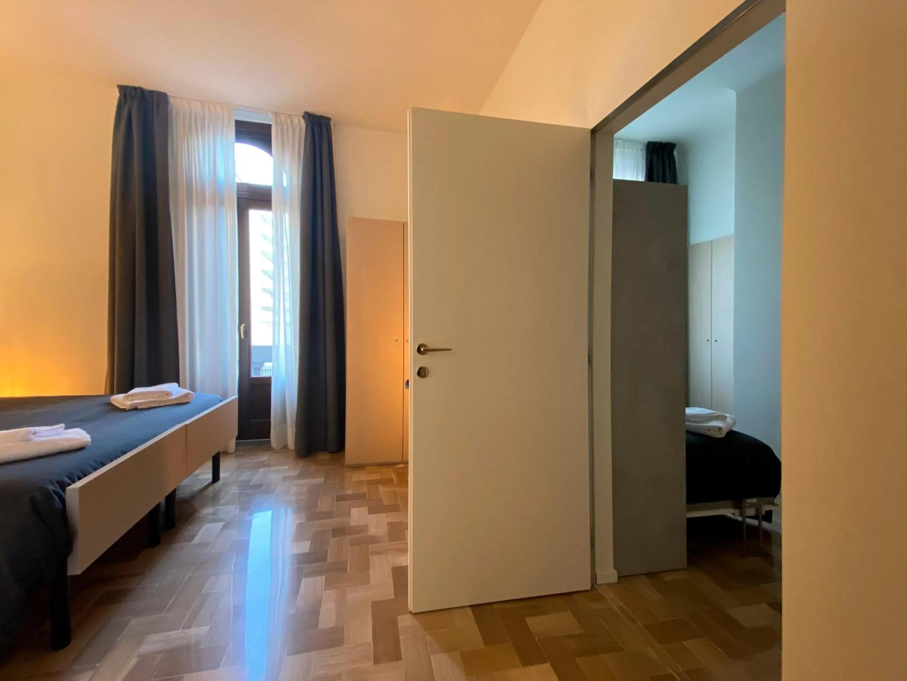 Bed in Villino Milano