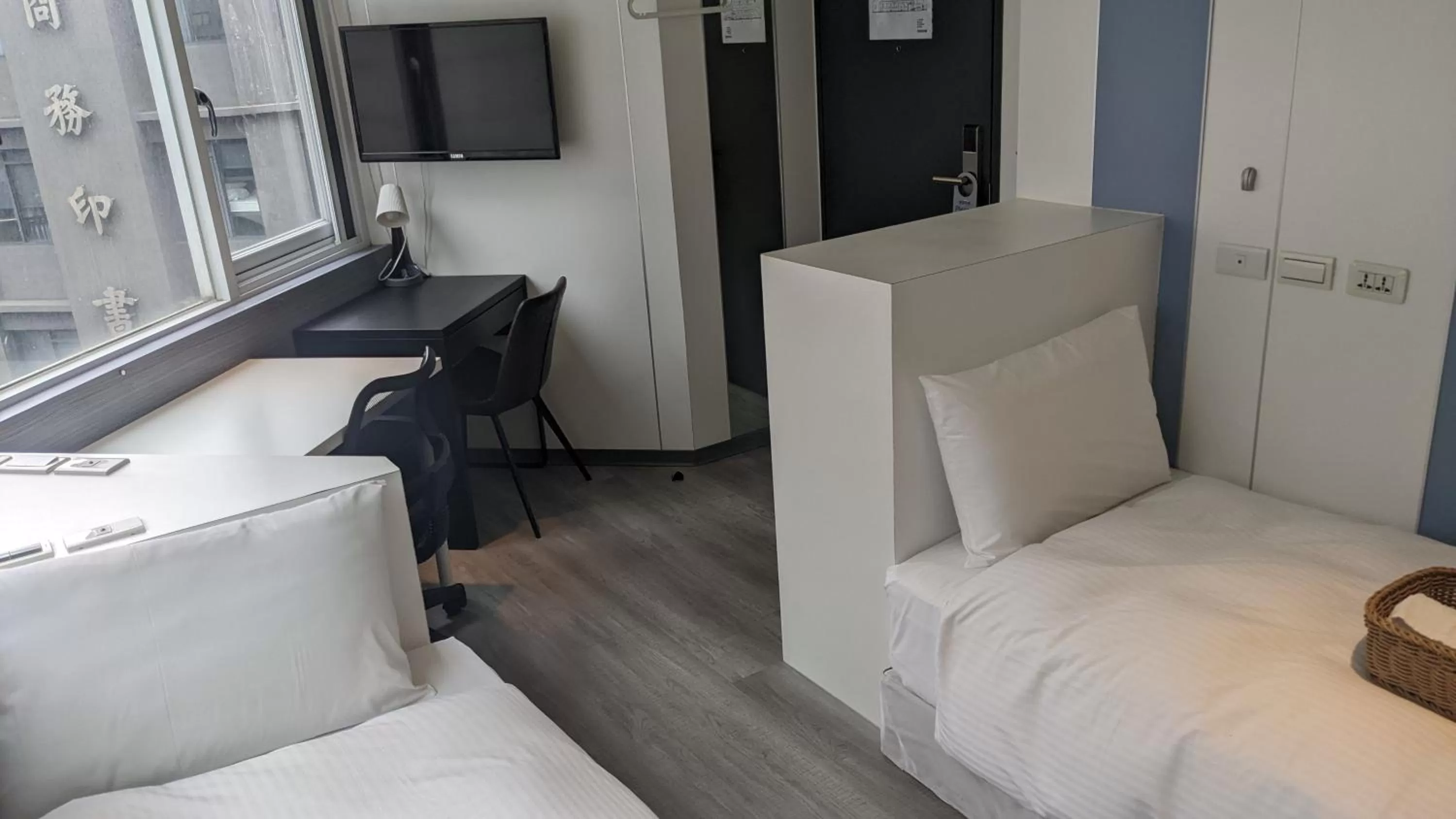 Bed in Poshpacker Hotel