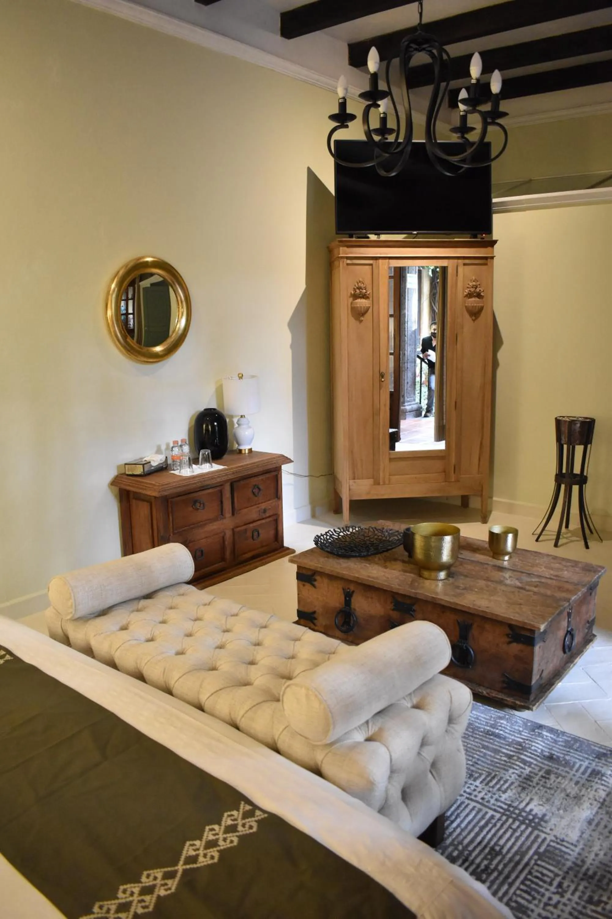 Bedroom, Bed in Mansion San Miguel