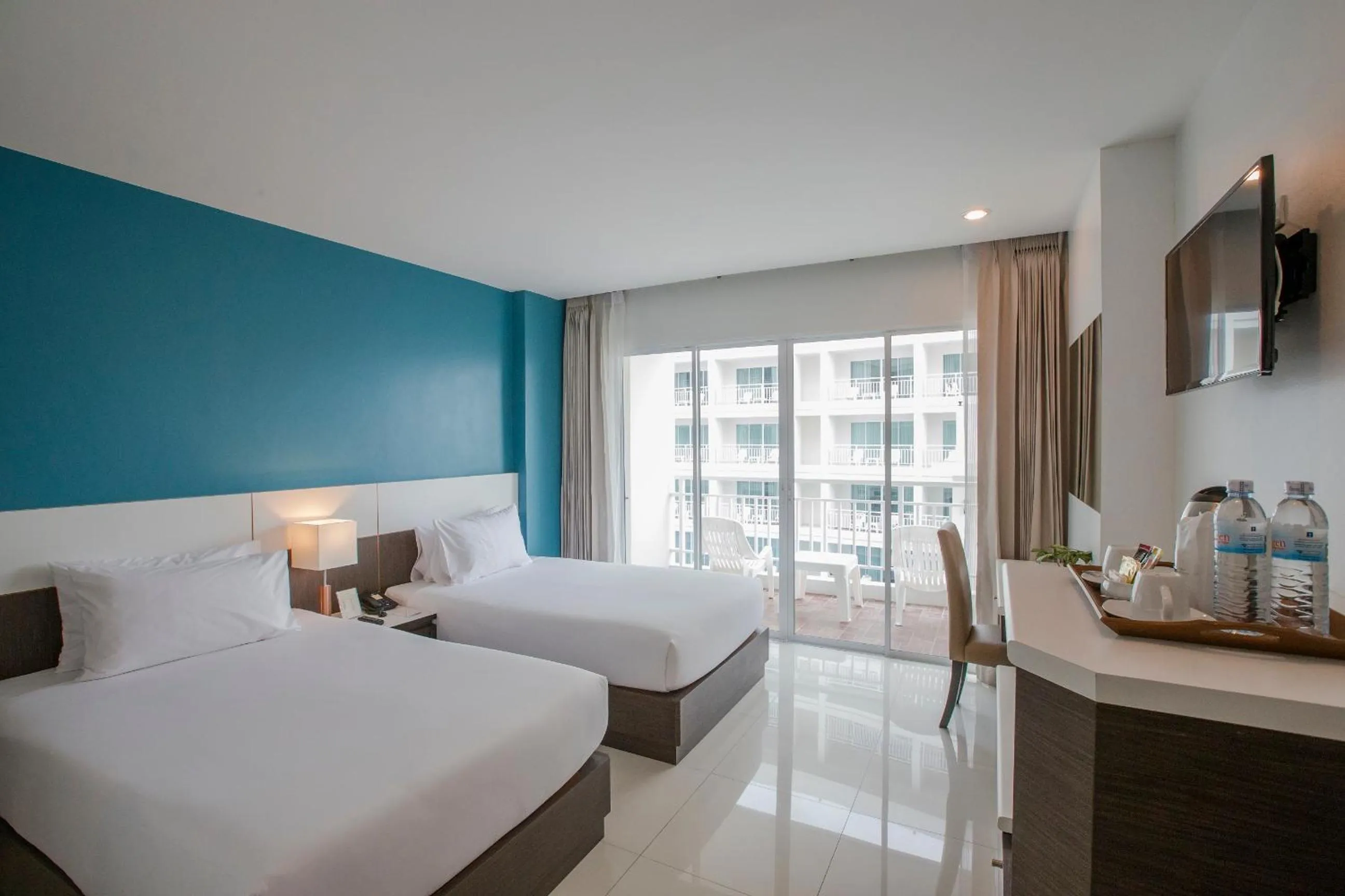 Photo of the whole room, Bed in Chanalai Hillside Resort, Karon Beach